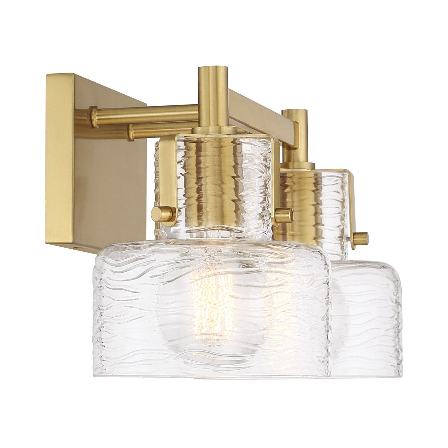 Savoy House - 8-1030-2-322 - Two Light Bathroom Vanity - Dover - Warm Brass