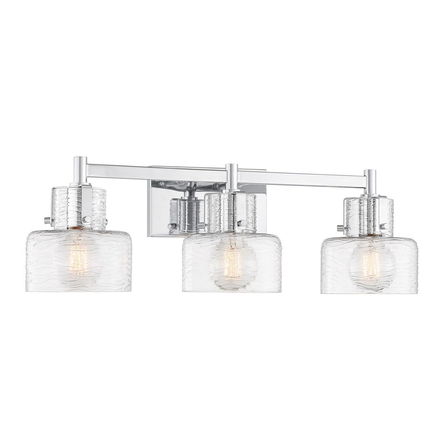 Savoy House - 8-1030-3-11 - Three Light Bathroom Vanity - Dover - Chrome