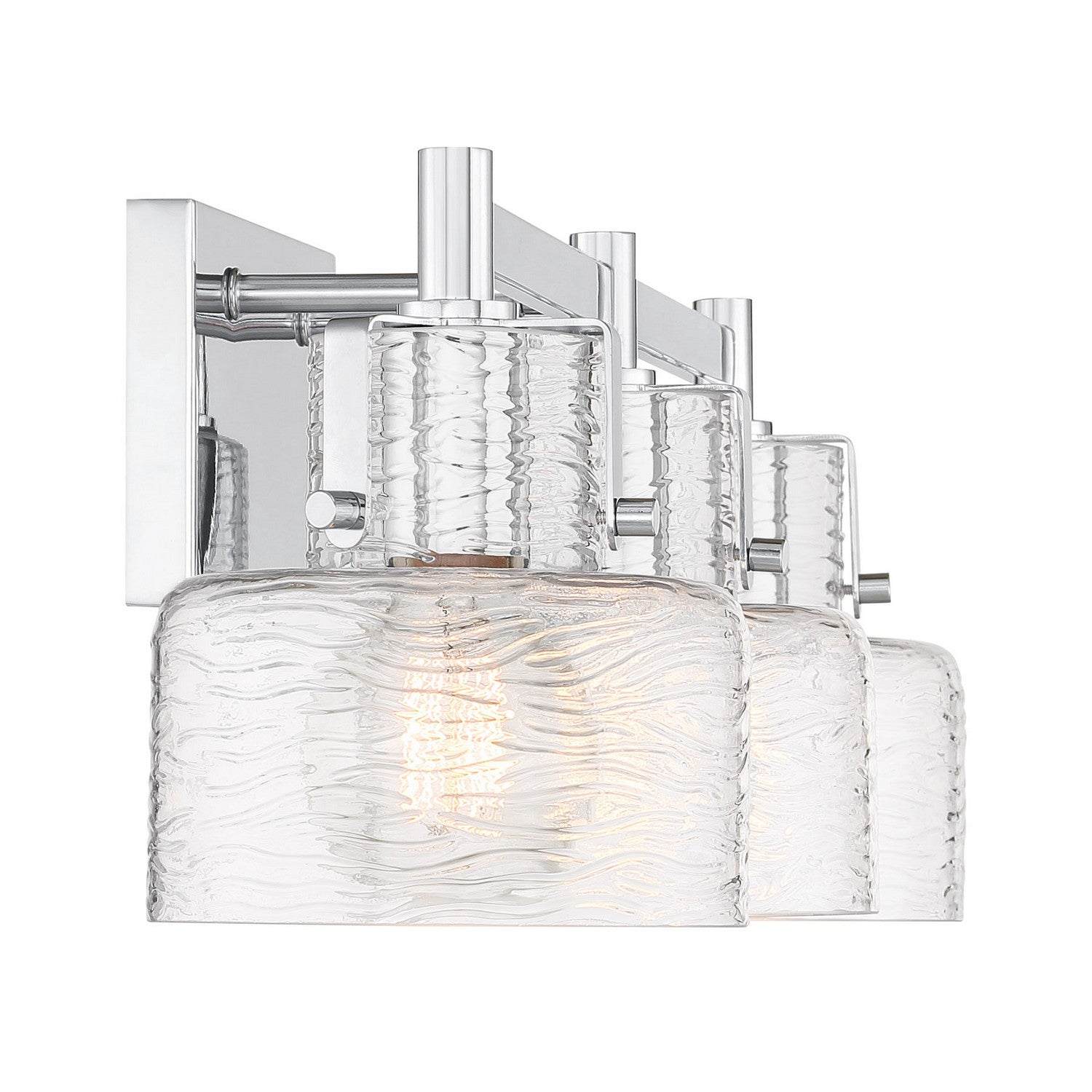 Savoy House - 8-1030-3-11 - Three Light Bathroom Vanity - Dover - Chrome