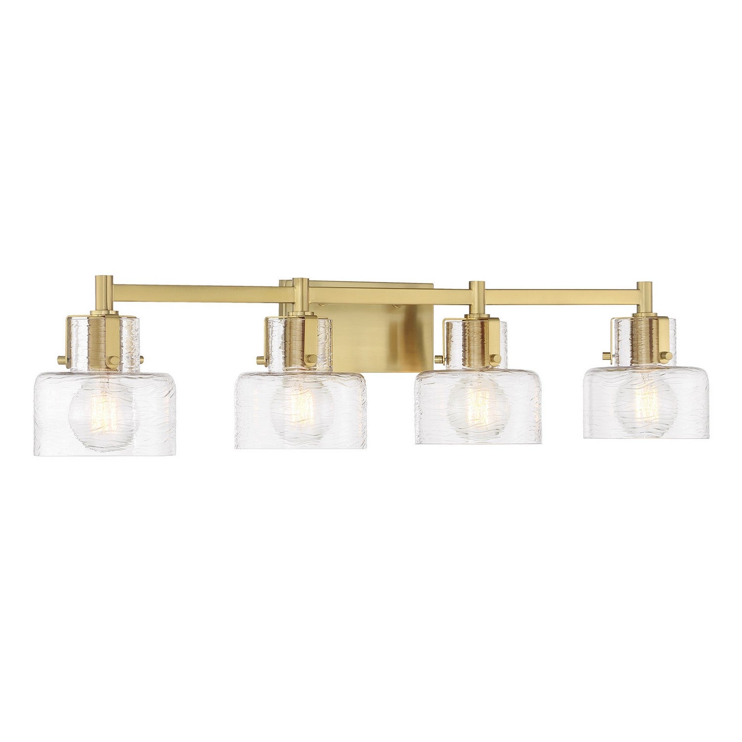 Savoy House - 8-1030-4-322 - Four Light Bathroom Vanity - Dover - Warm Brass