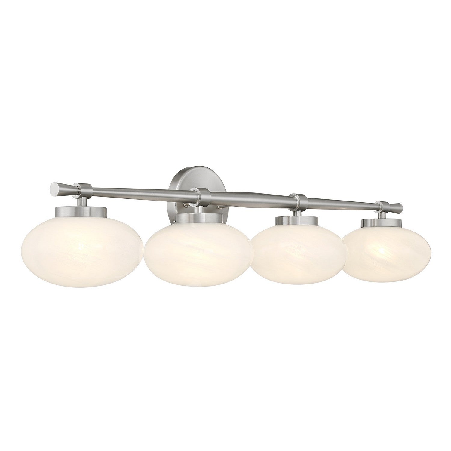 Savoy House - 8-1050-4-SN - Four Light Bathroom Vanity - Barrow - Satin Nickel