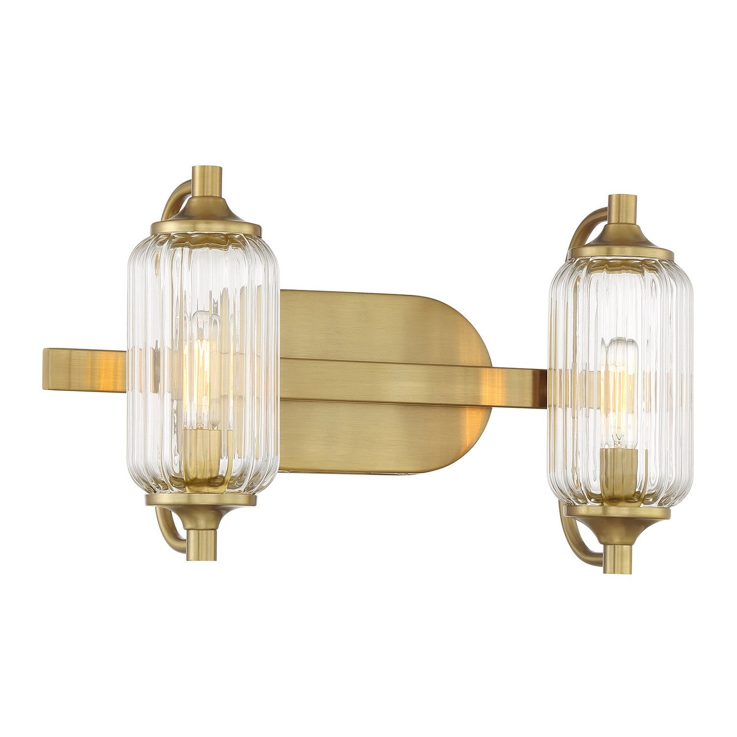 Savoy House - 8-3024-2-322 - Two Light Bathroom Vanity - Holton - Warm Brass