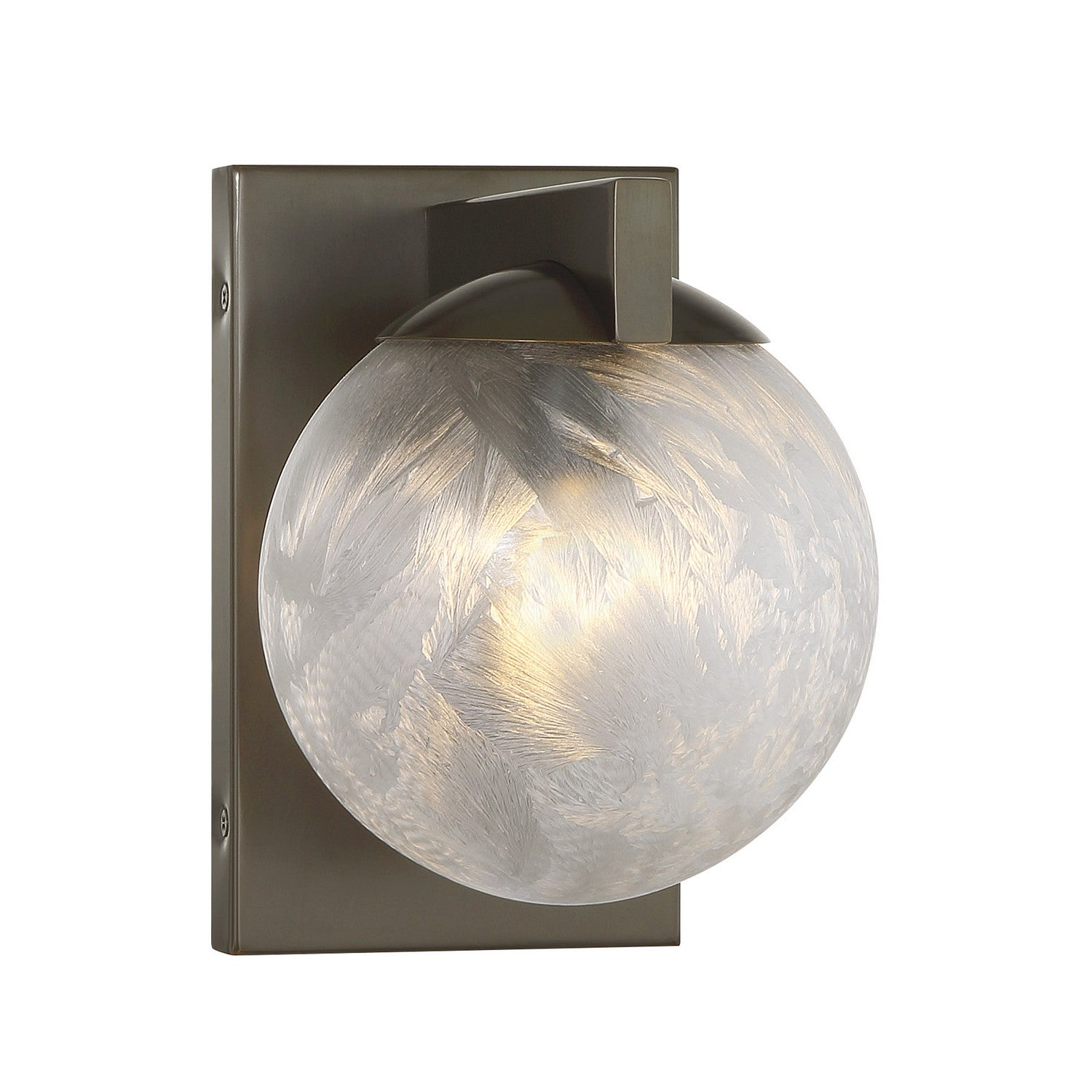 Savoy House - 9-1017-1-15 - One Light Wall Sconce - Darien - Mediterranean Bronze