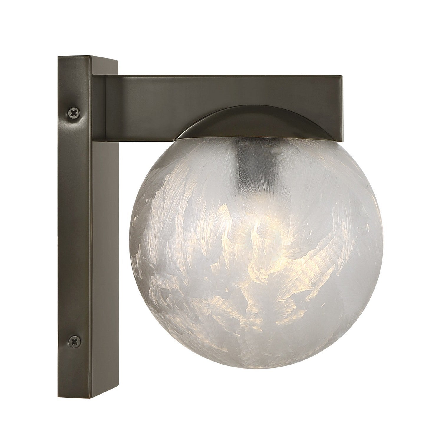 Savoy House - 9-1017-1-15 - One Light Wall Sconce - Darien - Mediterranean Bronze