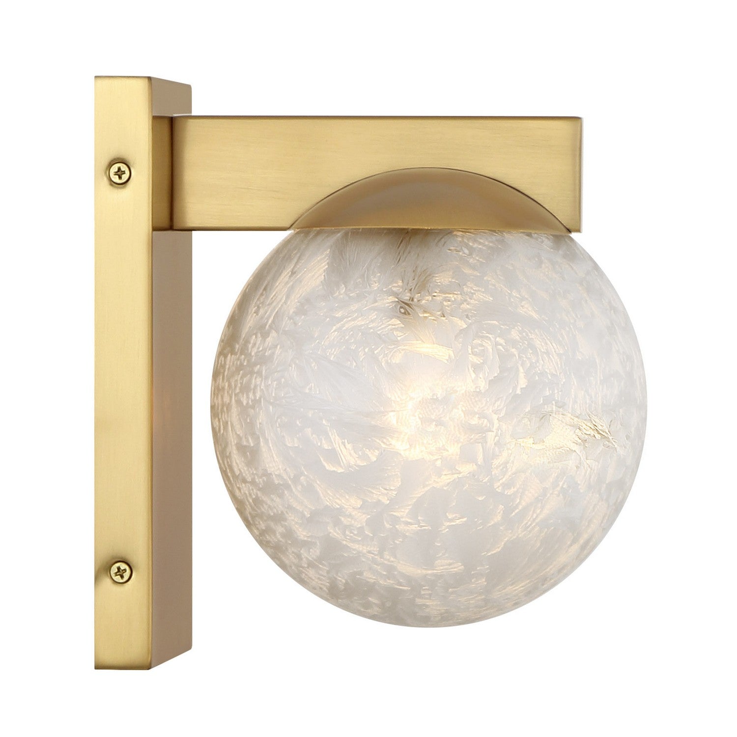 Savoy House - 9-1017-1-322 - One Light Wall Sconce - Darien - Warm Brass