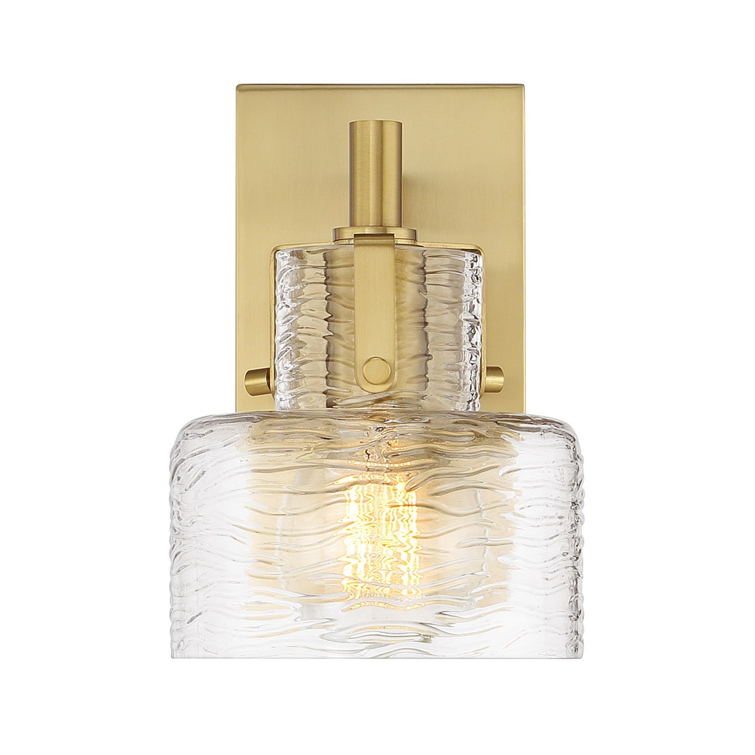 Savoy House - 9-1030-1-322 - One Light Wall Sconce - Dover - Warm Brass