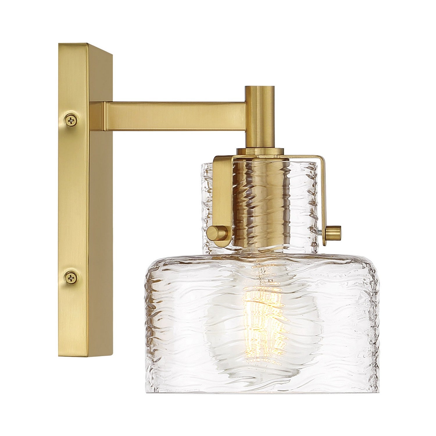 Savoy House - 9-1030-1-322 - One Light Wall Sconce - Dover - Warm Brass