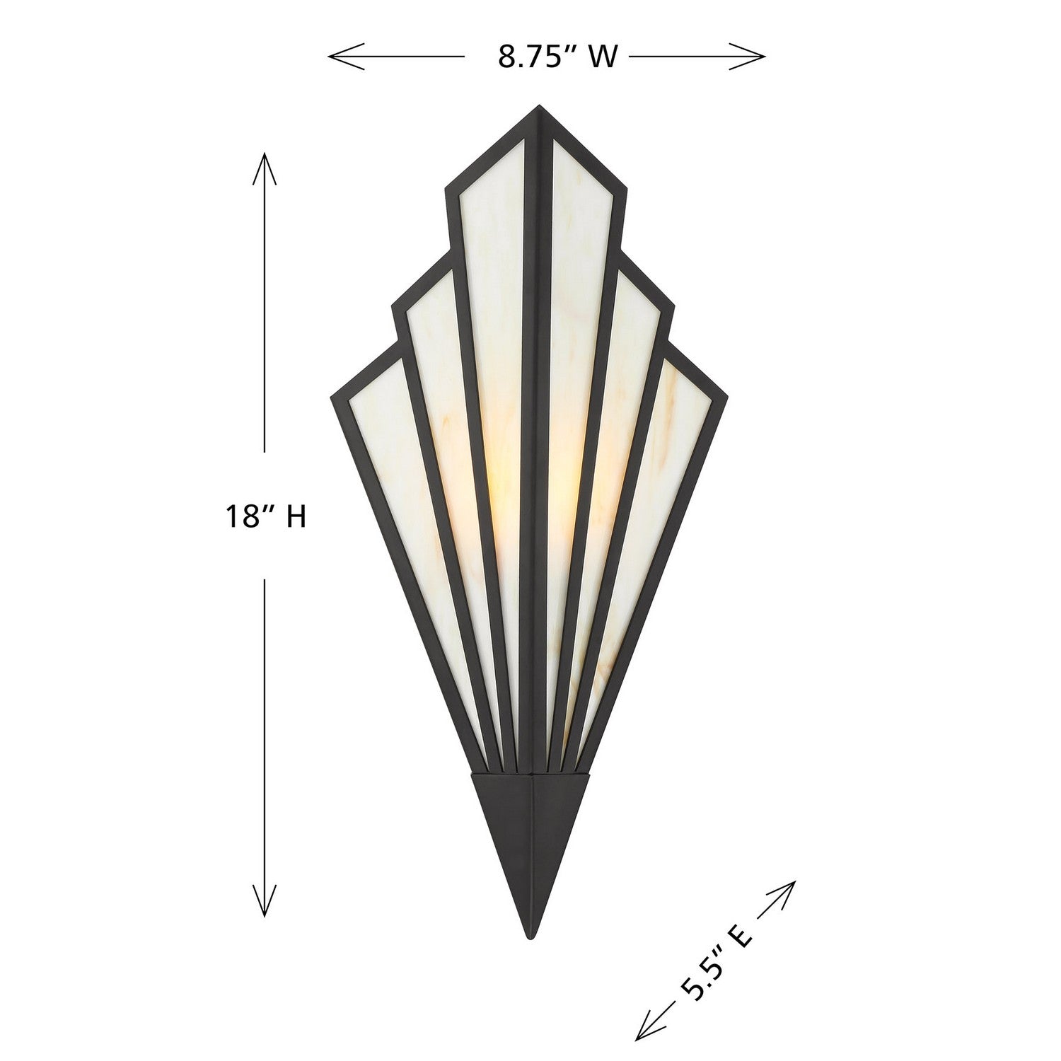 Savoy House - 9-1037-1-89 - LED Wall Sconce - Rivage - Matte Black