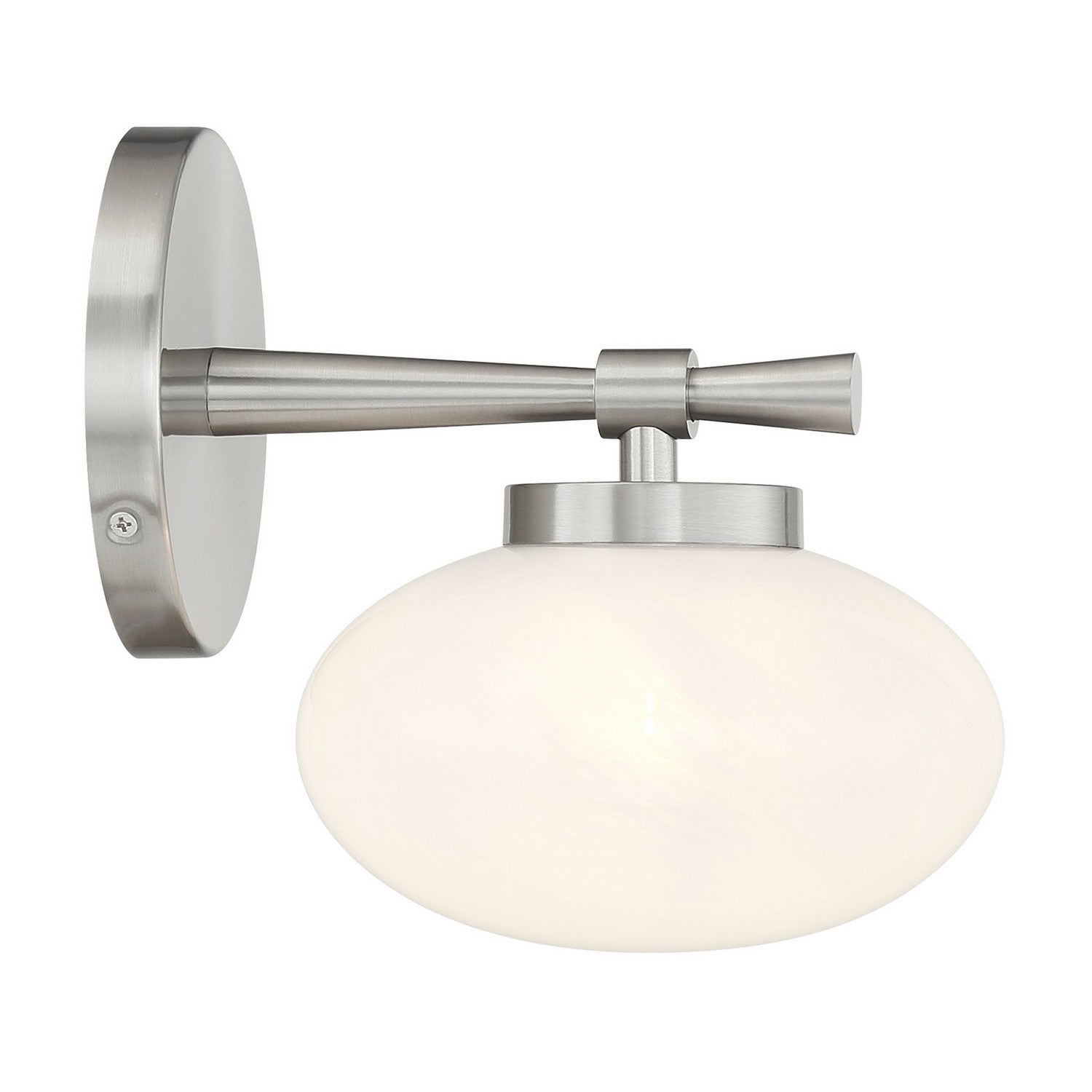 Savoy House - 9-1050-1-SN - One Light Wall Sconce - Barrow - Satin Nickel