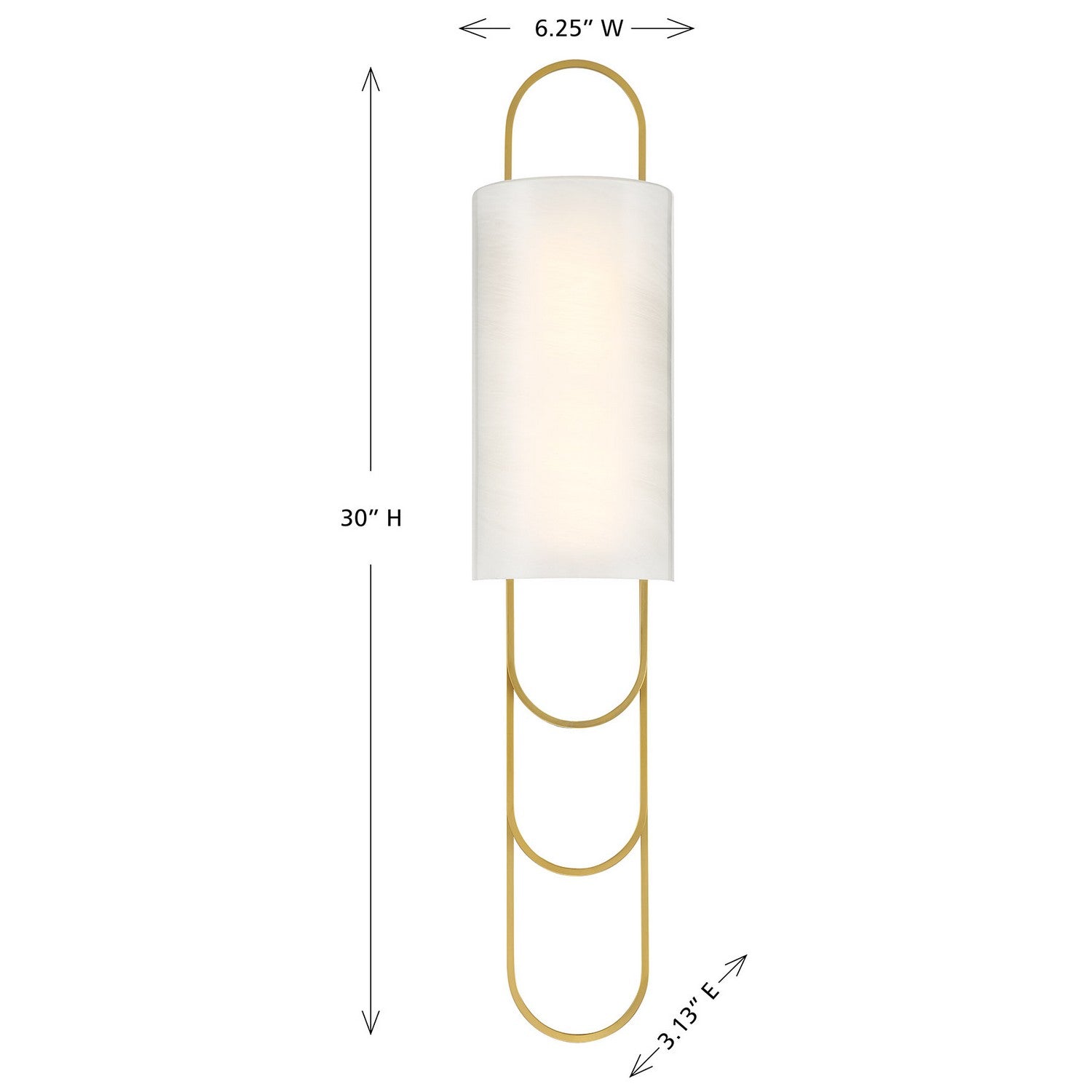 Savoy House - 9-1051-1-322 - LED Wall Sconce - Tartine - Warm Brass