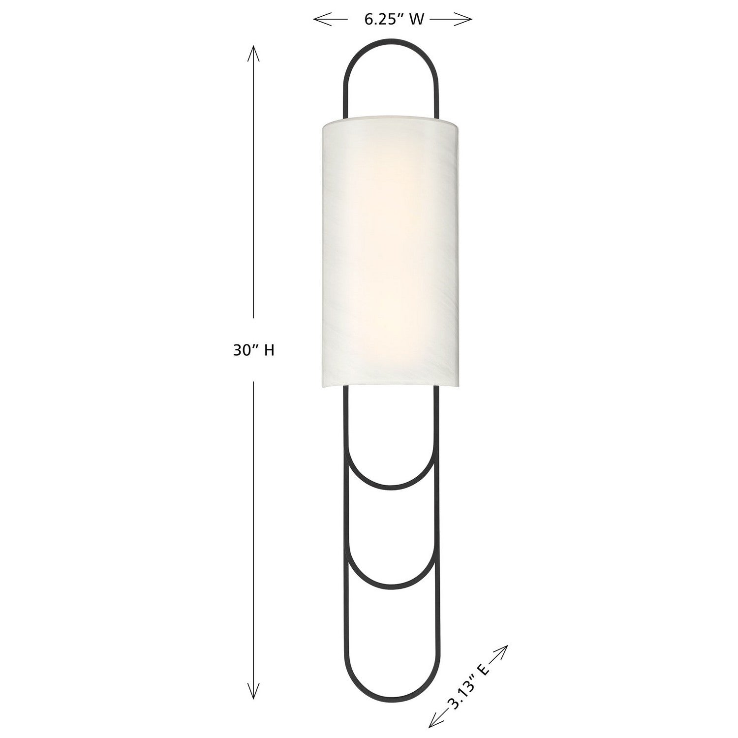 Savoy House - 9-1051-1-89 - LED Wall Sconce - Tartine - Matte Black