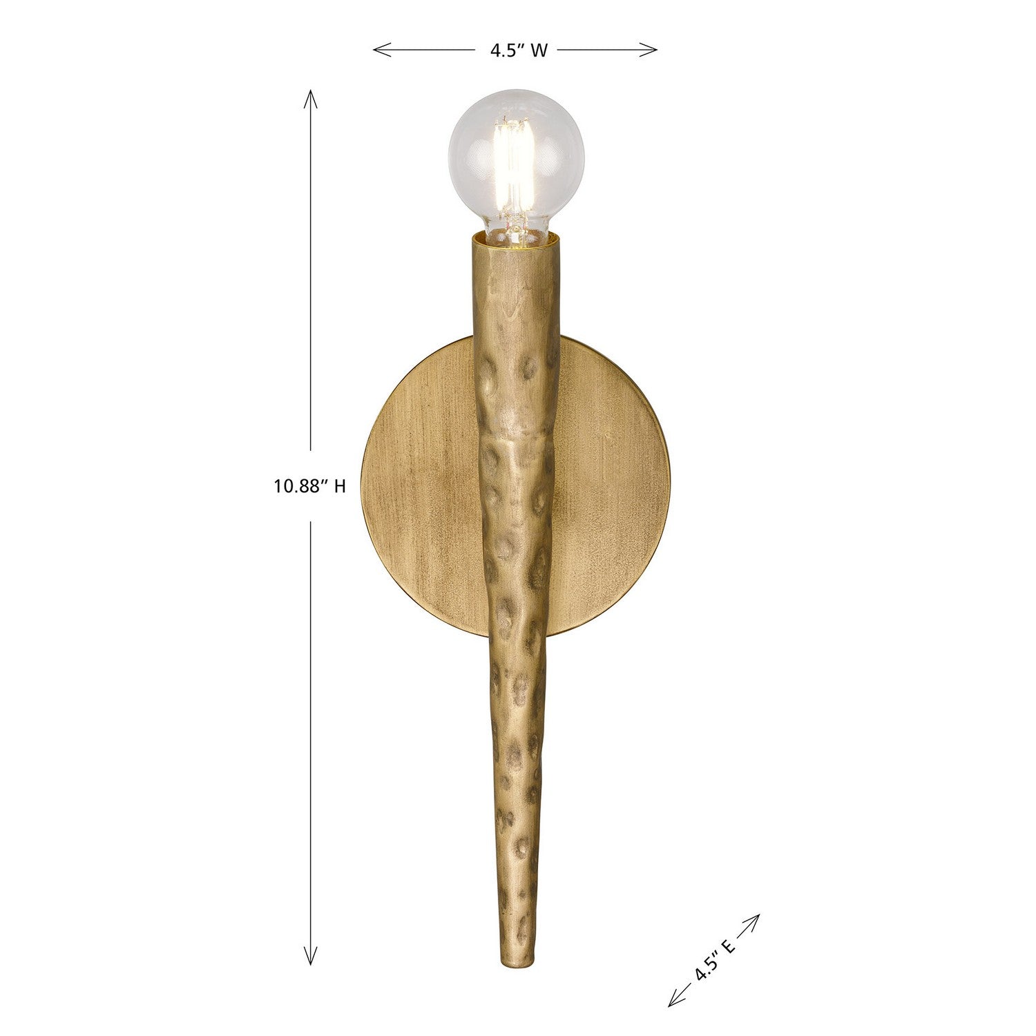 Savoy House - 9-1529-1-106 - One Light Wall Sconce - Belleza - Spumante