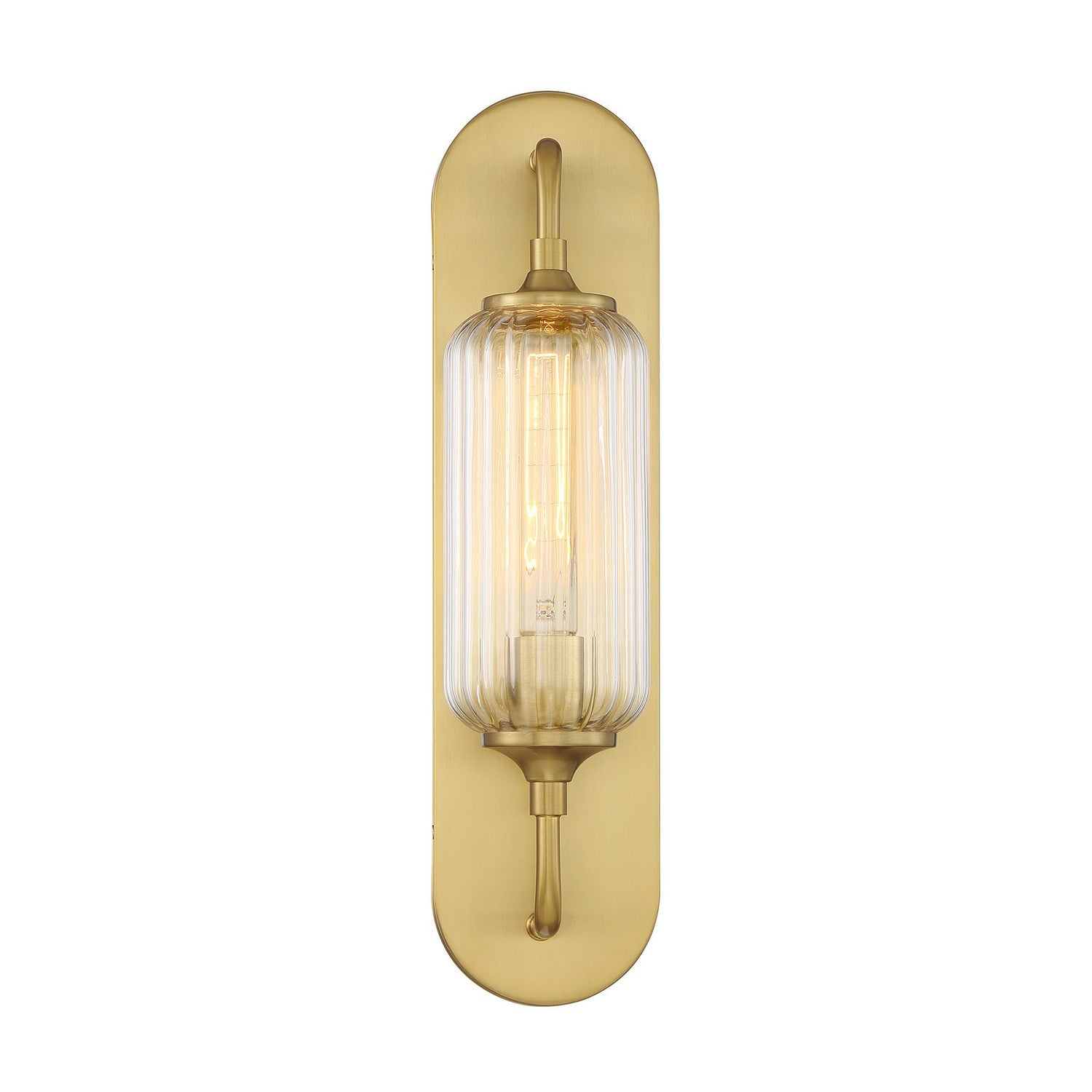 Savoy House - 9-3024-1-322 - One Light Wall Sconce - Holton - Warm Brass