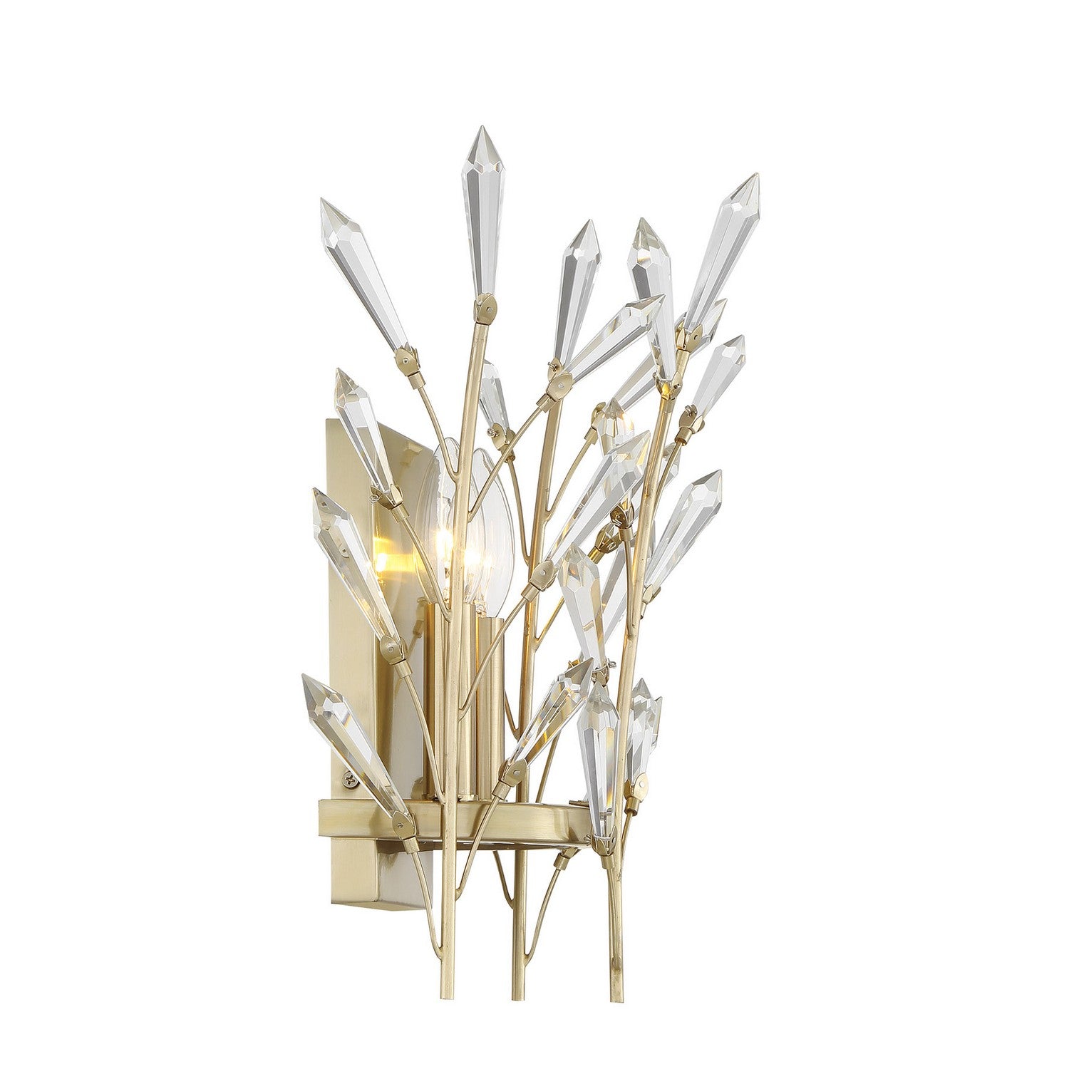 Savoy House - 9-4075-2-127 - Two Light Wall Sconce - Orianna - Noble Brass