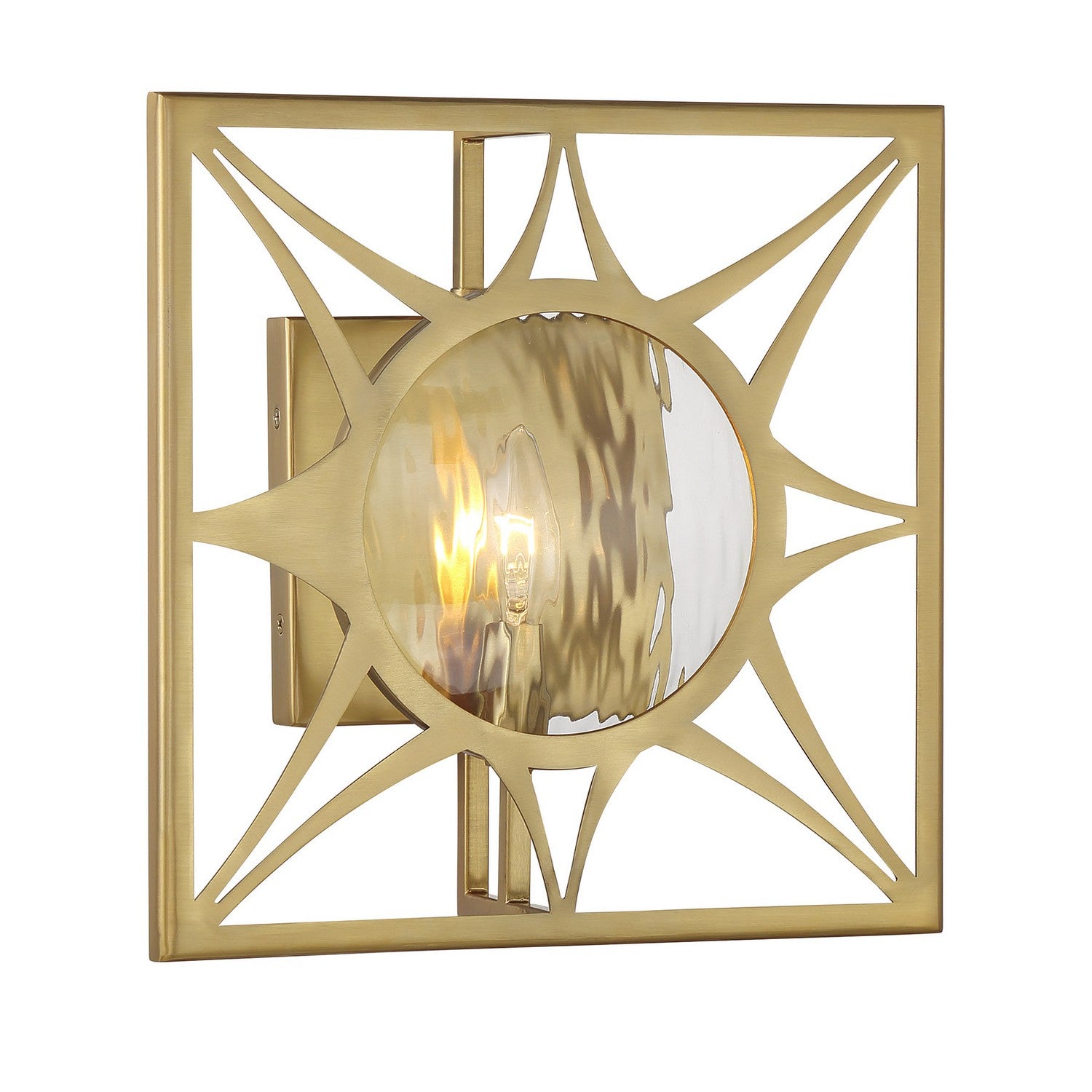 Savoy House - 9-5064-1-322 - One Light Wall Sconce - Balfour - Warm Brass