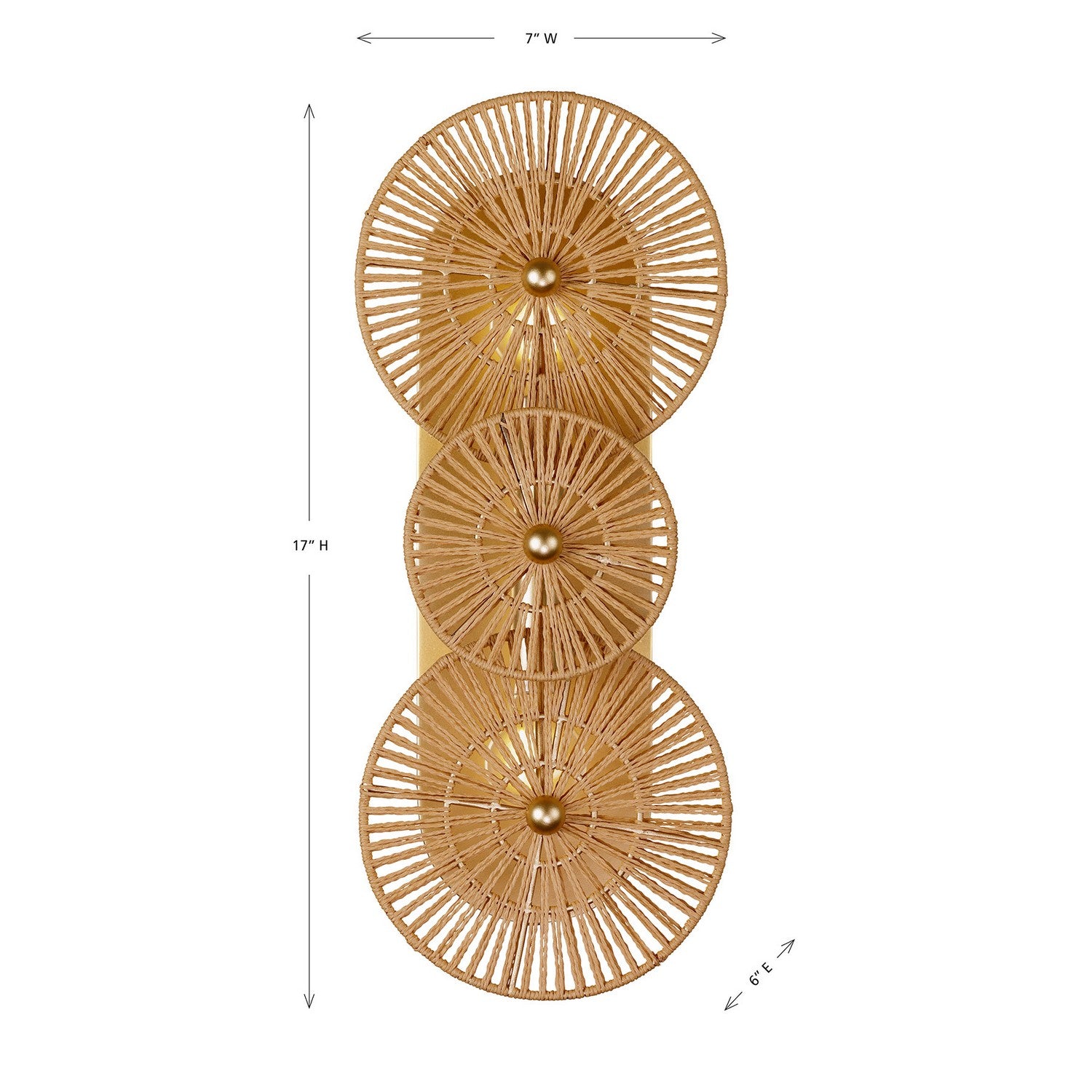 Savoy House - 9-6382-2-60 - Two Light Wall Sconce - Abbott - Distressed Gold