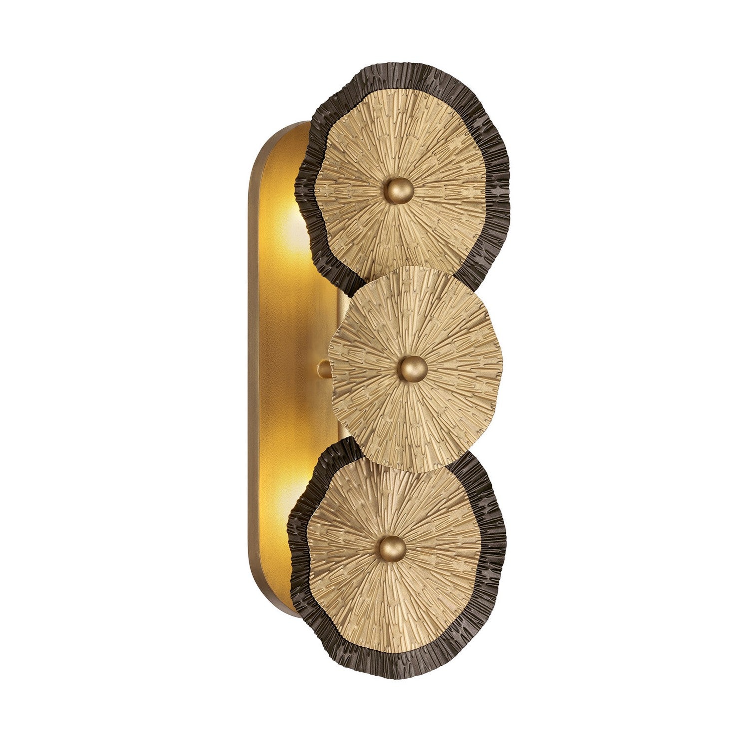 Savoy House - 9-6383-2-61 - Two Light Wall Sconce - Lincoln - Distressed Gold and Bronze