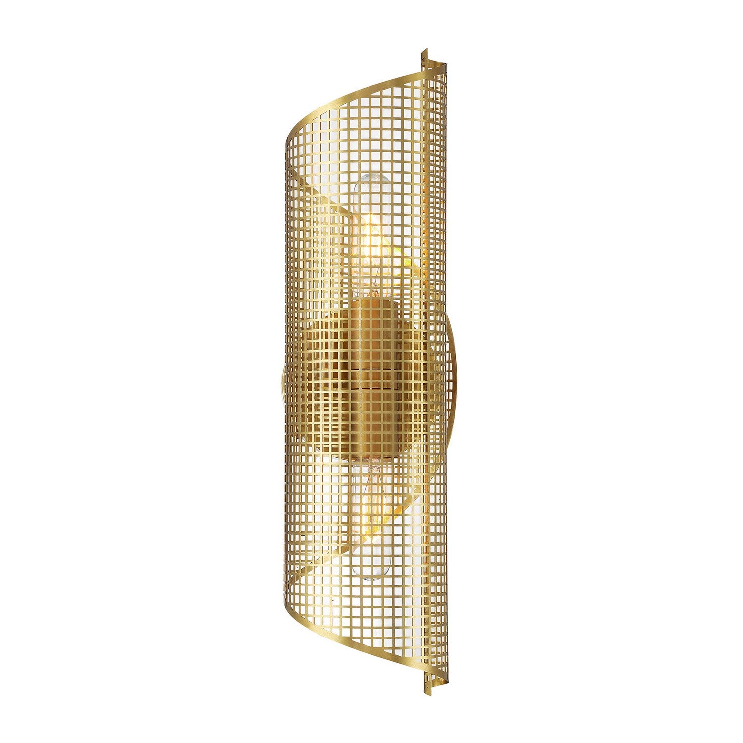 Savoy House - 9-8030-2-322 - Two Light Wall Sconce - Hillbourne - Warm Brass