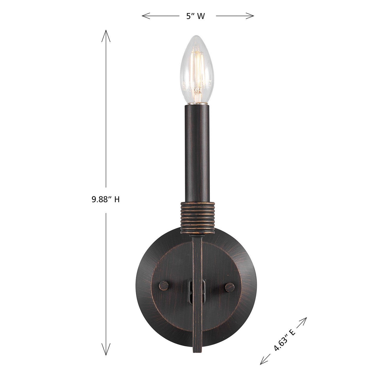 Savoy House - 9-8168-1-26 - One Light Wall Sconce - Gardner - Champagne Mist