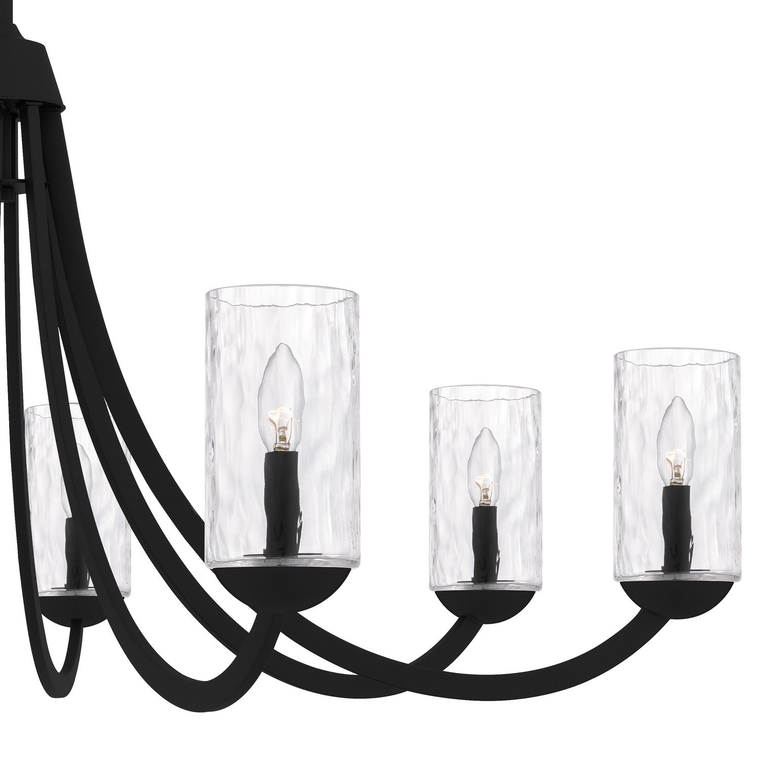 Quoizel - ALD5045MBK - Eight Light Chandelier - Allard - Matte Black