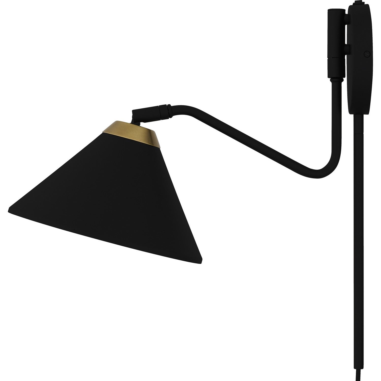 Quoizel - ALS8810MBK - One Light Wall Sconce - Alscott - Matte Black