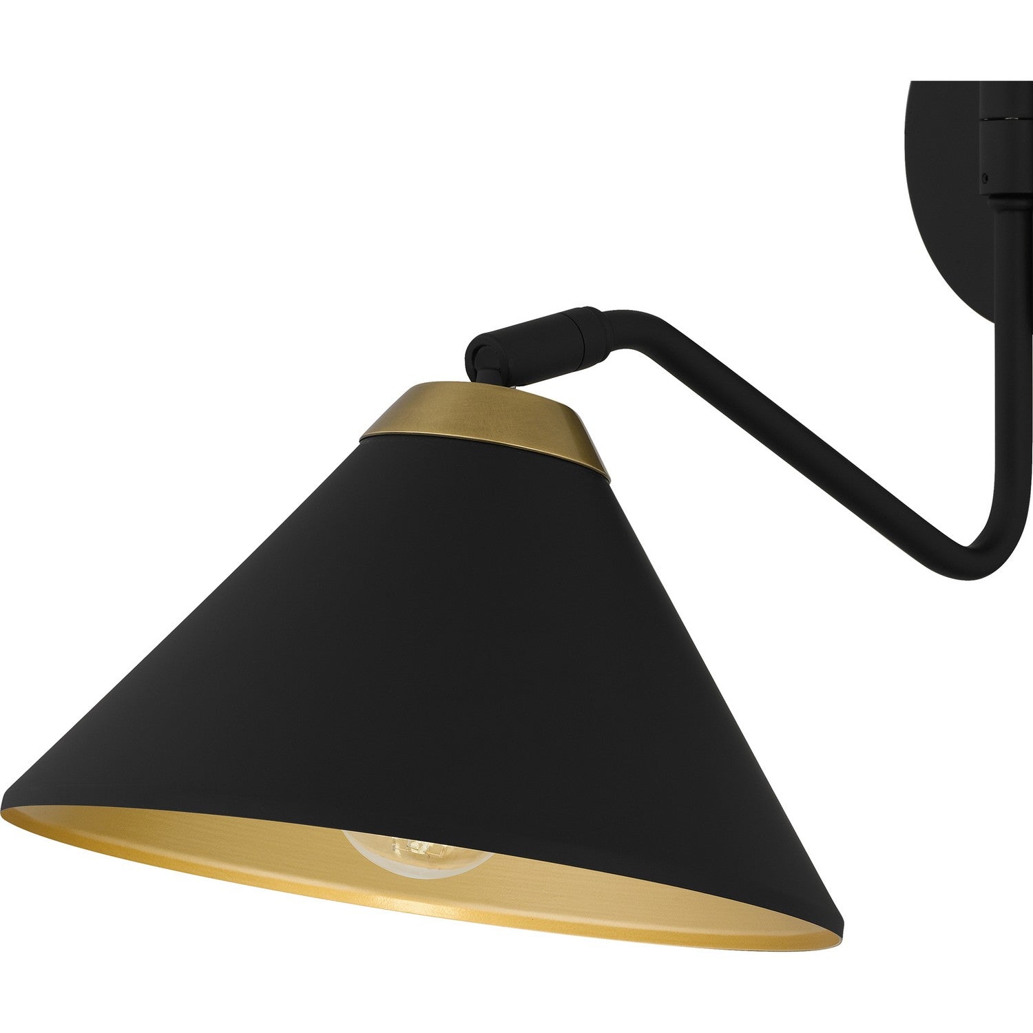 Quoizel - ALS8810MBK - One Light Wall Sconce - Alscott - Matte Black