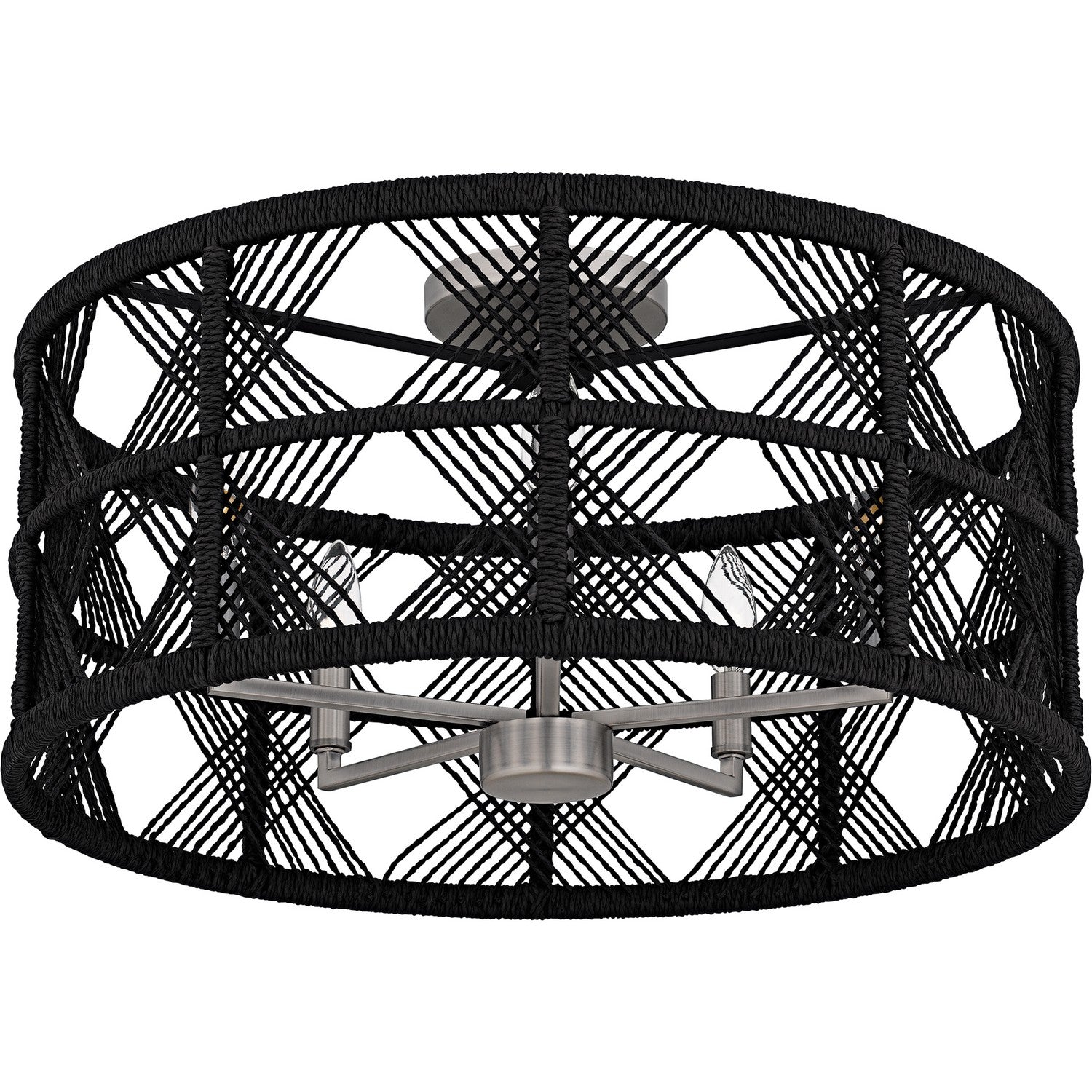 Quoizel - AXF1722AN - Five Light Semi-Flush Mount - Axford - Antique Nickel