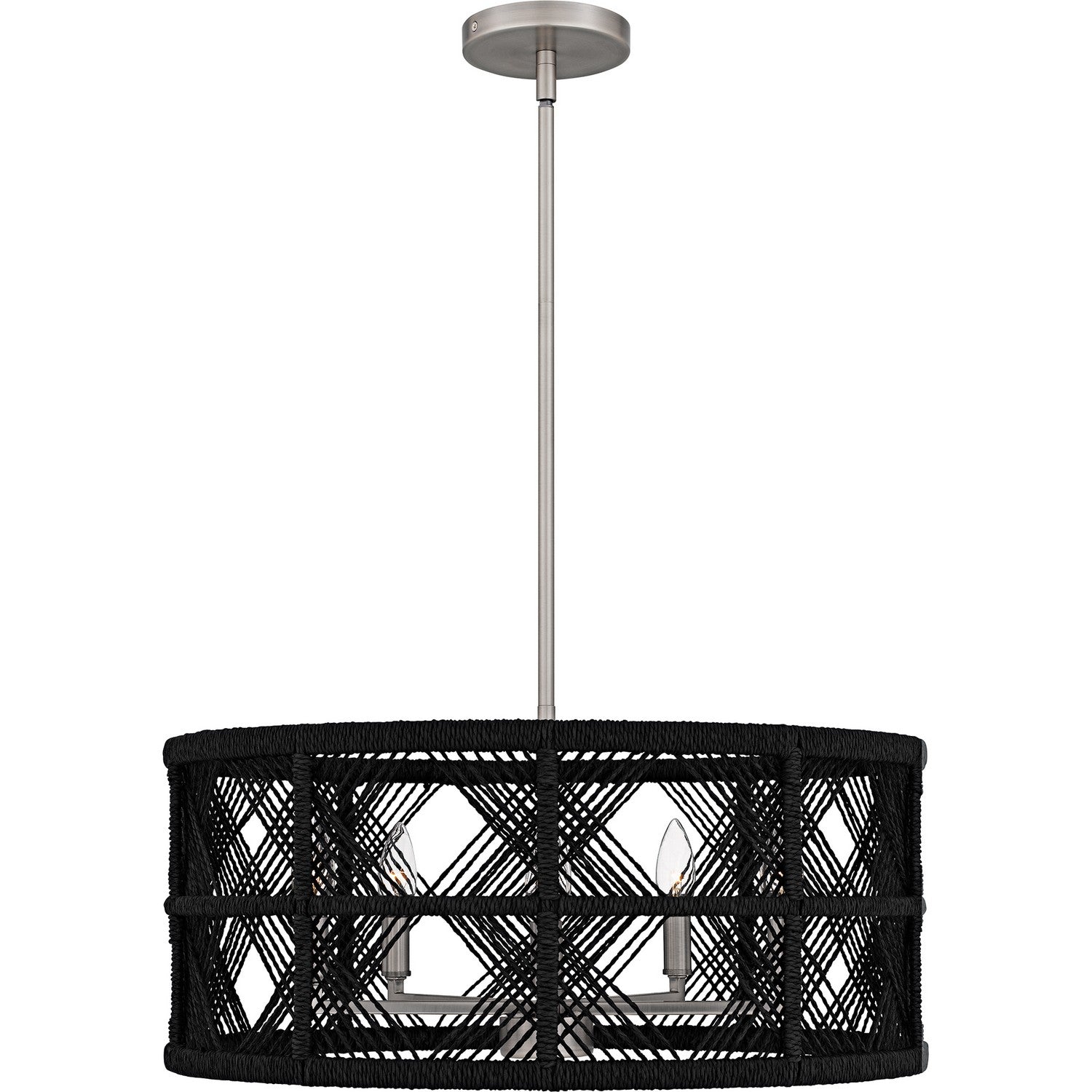 Quoizel - AXF2822AN - Five Light Pendant - Axford - Antique Nickel