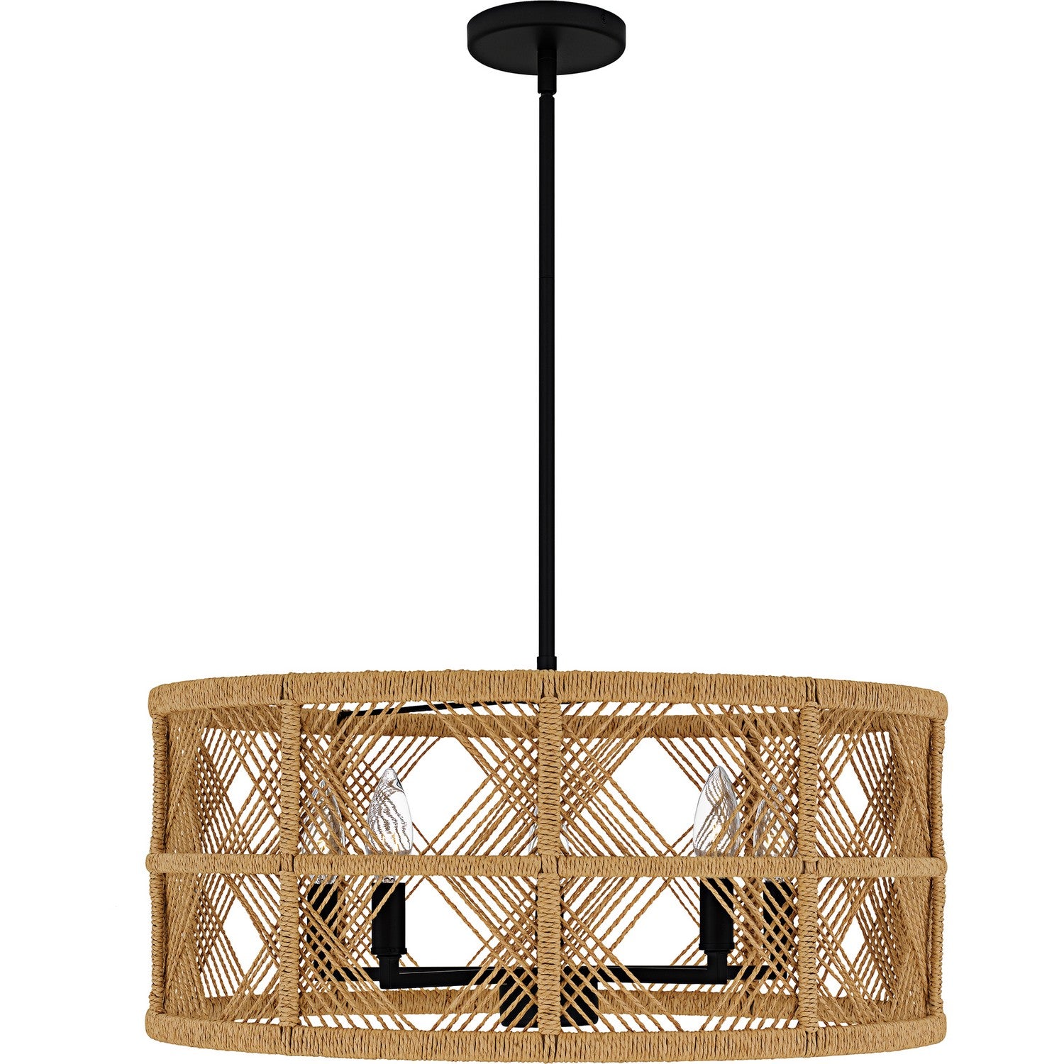 Quoizel - AXF2822MBK - Five Light Pendant - Axford - Matte Black