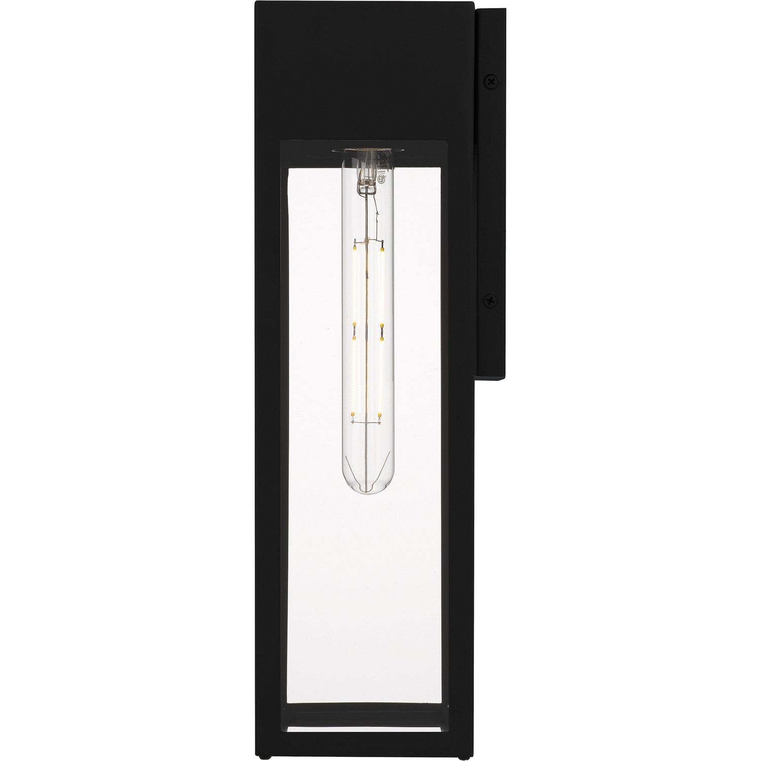 Quoizel - BSW8407MBK - One Light Outdoor Wall Lantern - Boswell - Matte Black