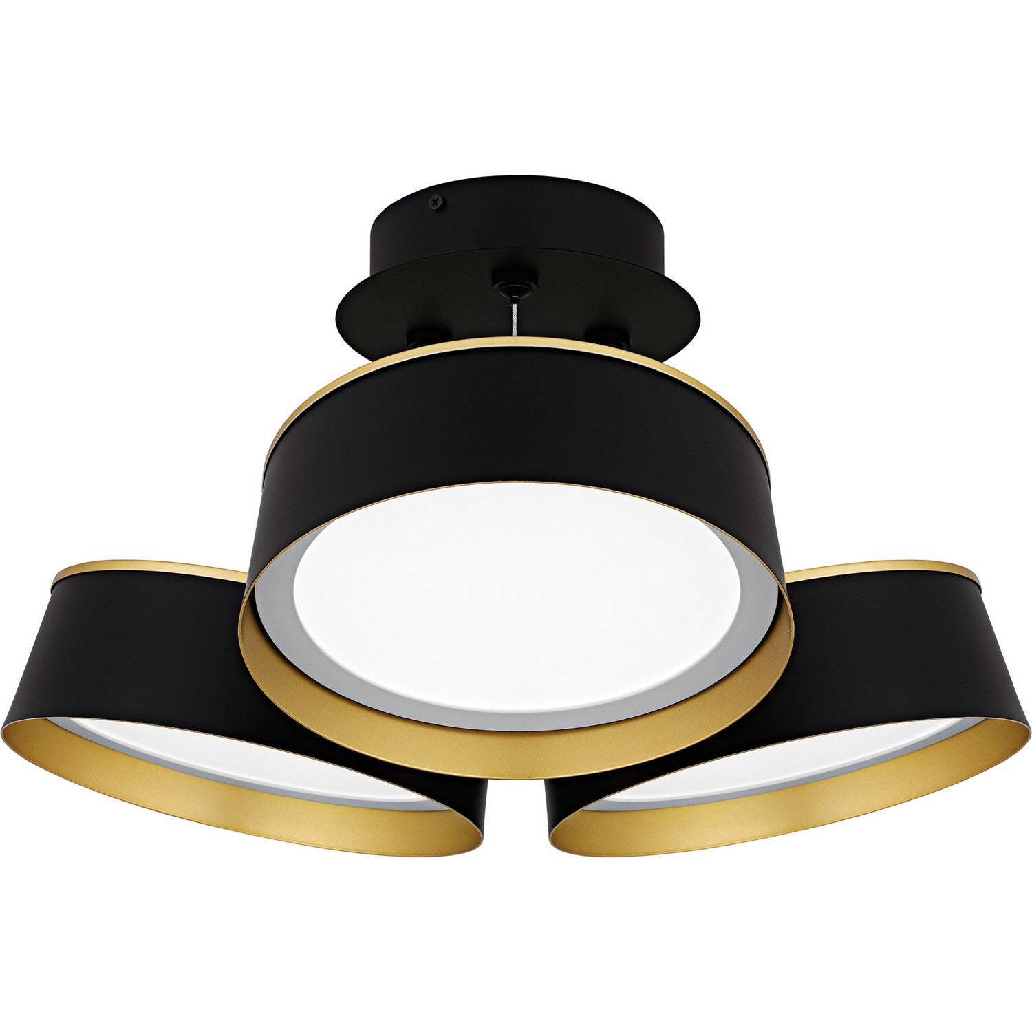 Quoizel - BYS1719MBK - LED Semi-Flush Mount - Byrnes - Matte Black