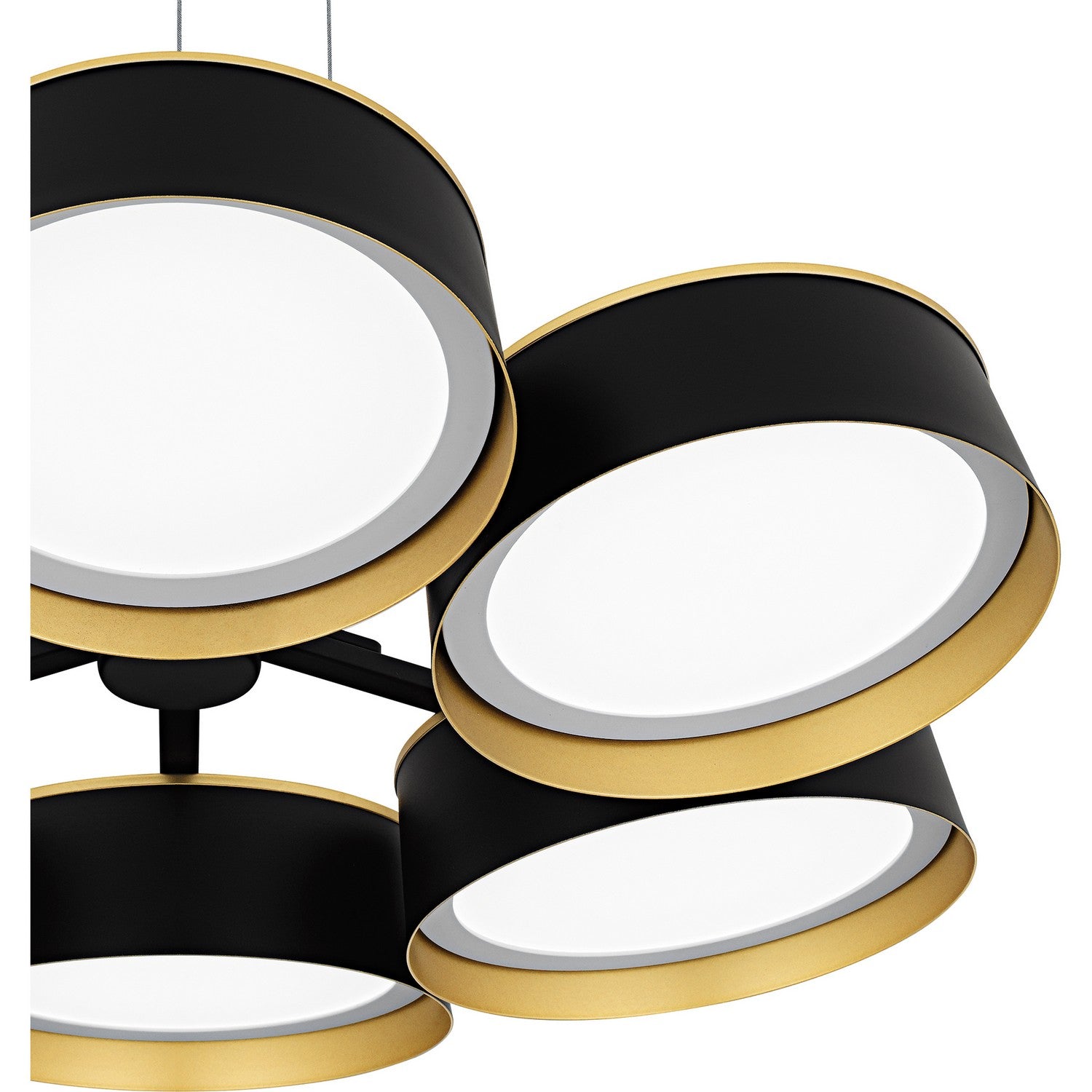 Quoizel - BYS5026MBK - LED Chandelier - Byrnes - Matte Black