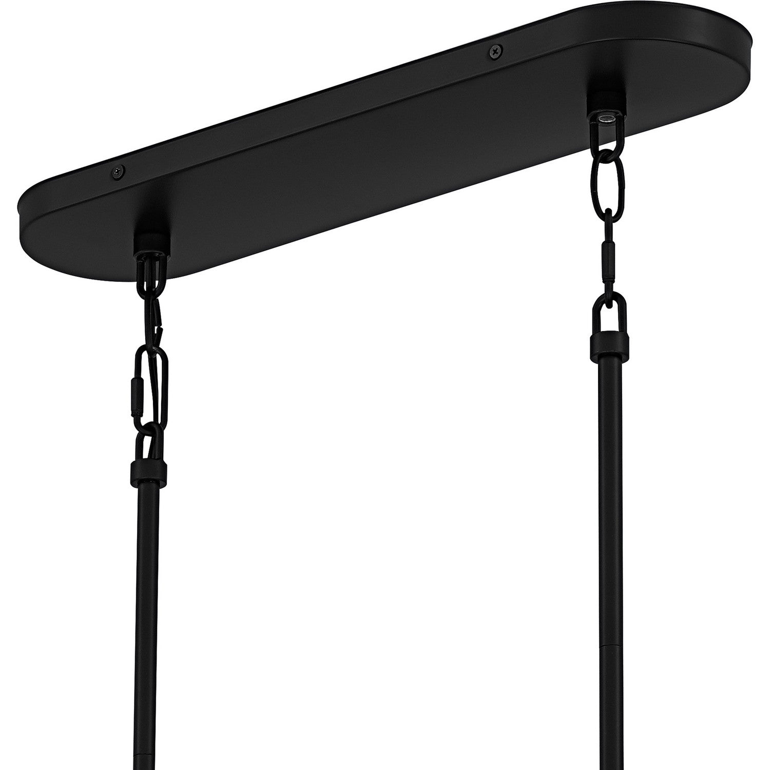 Quoizel - CAS543MBK - Five Light Linear Chandelier - Cassidy - Matte Black