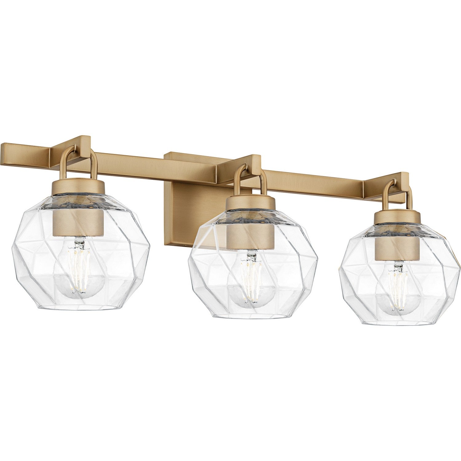 Quoizel - CIA8624BGD - Three Light Bath - Celina - Bronze Gold