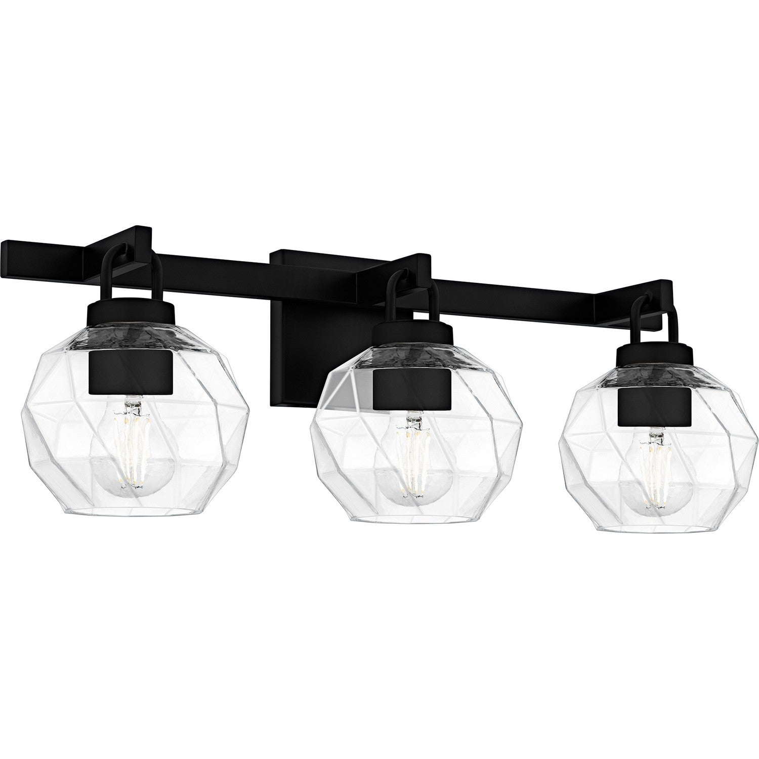 Quoizel - CIA8624MBK - Three Light Bath - Celina - Matte Black