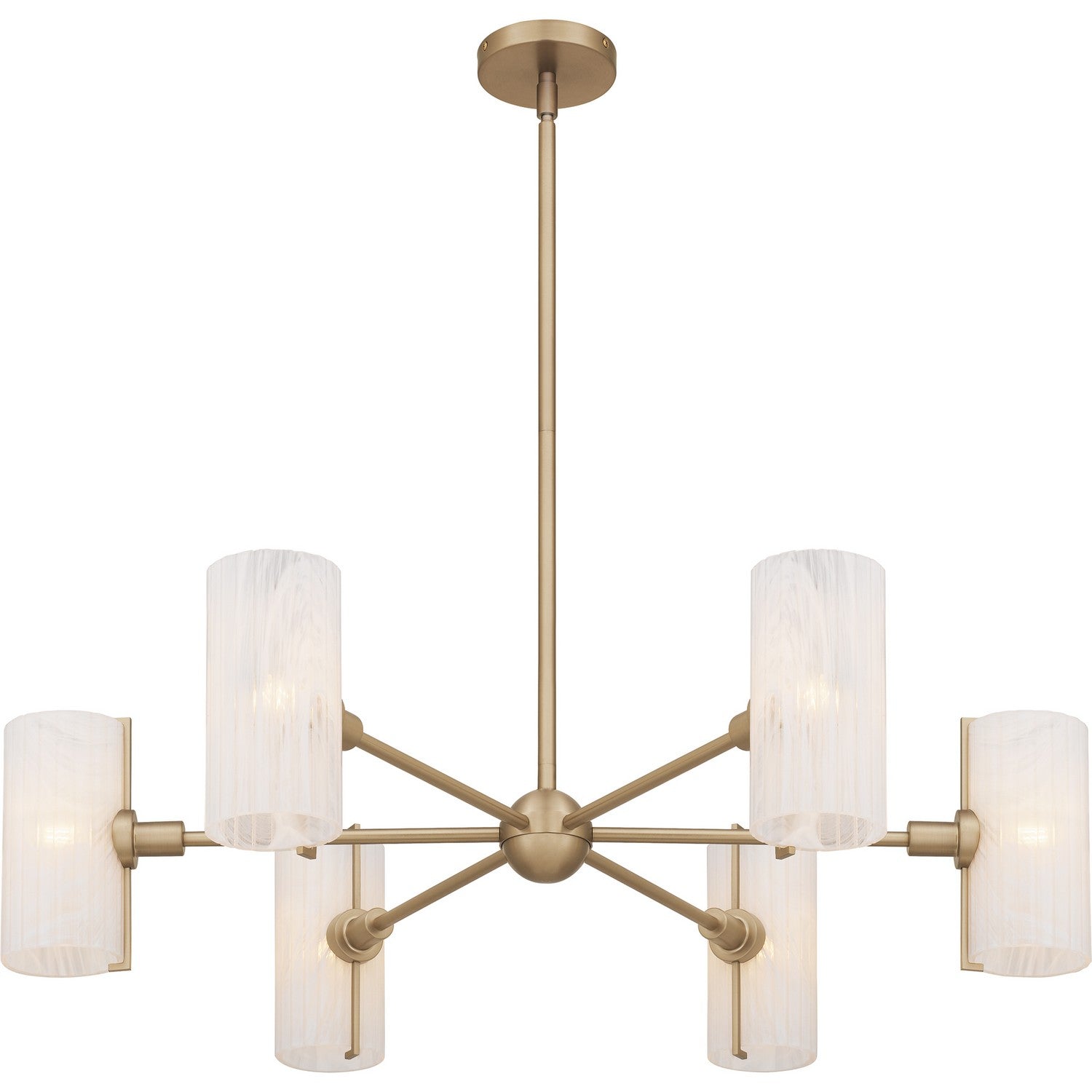 Quoizel - CRR5036BGD - Six Light Chandelier - Curran - Bronze Gold