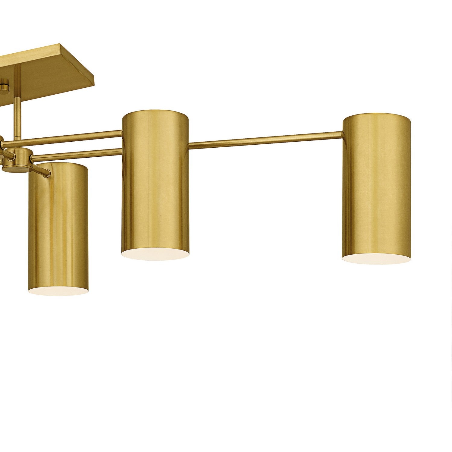 Quoizel - FLD1750BRG - Six Light Semi-Flush Mount - Foreland - Brushed Gold