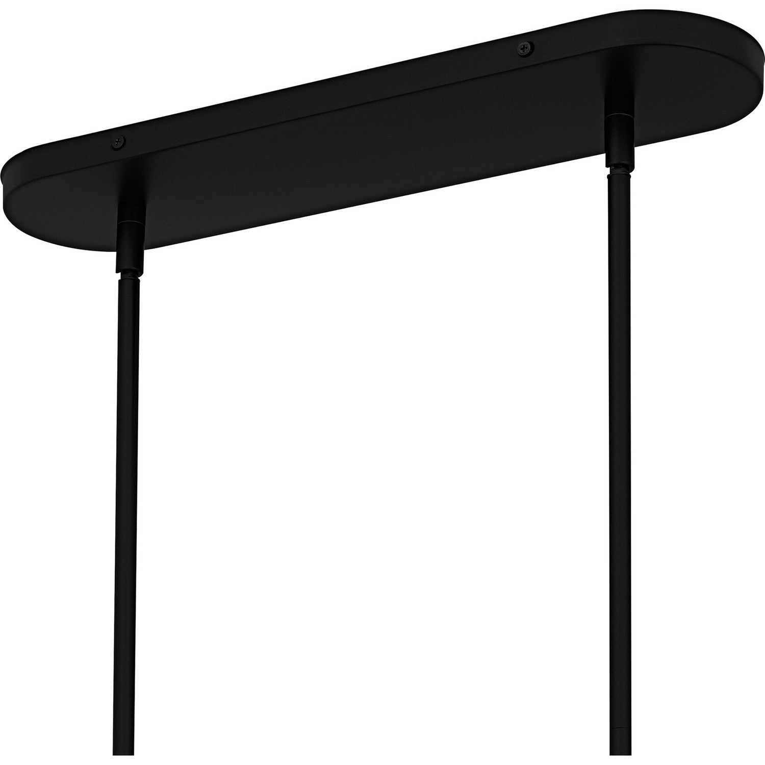 Quoizel - GIB542MBK - Five Light Linear Chandelier - Gibson - Matte Black