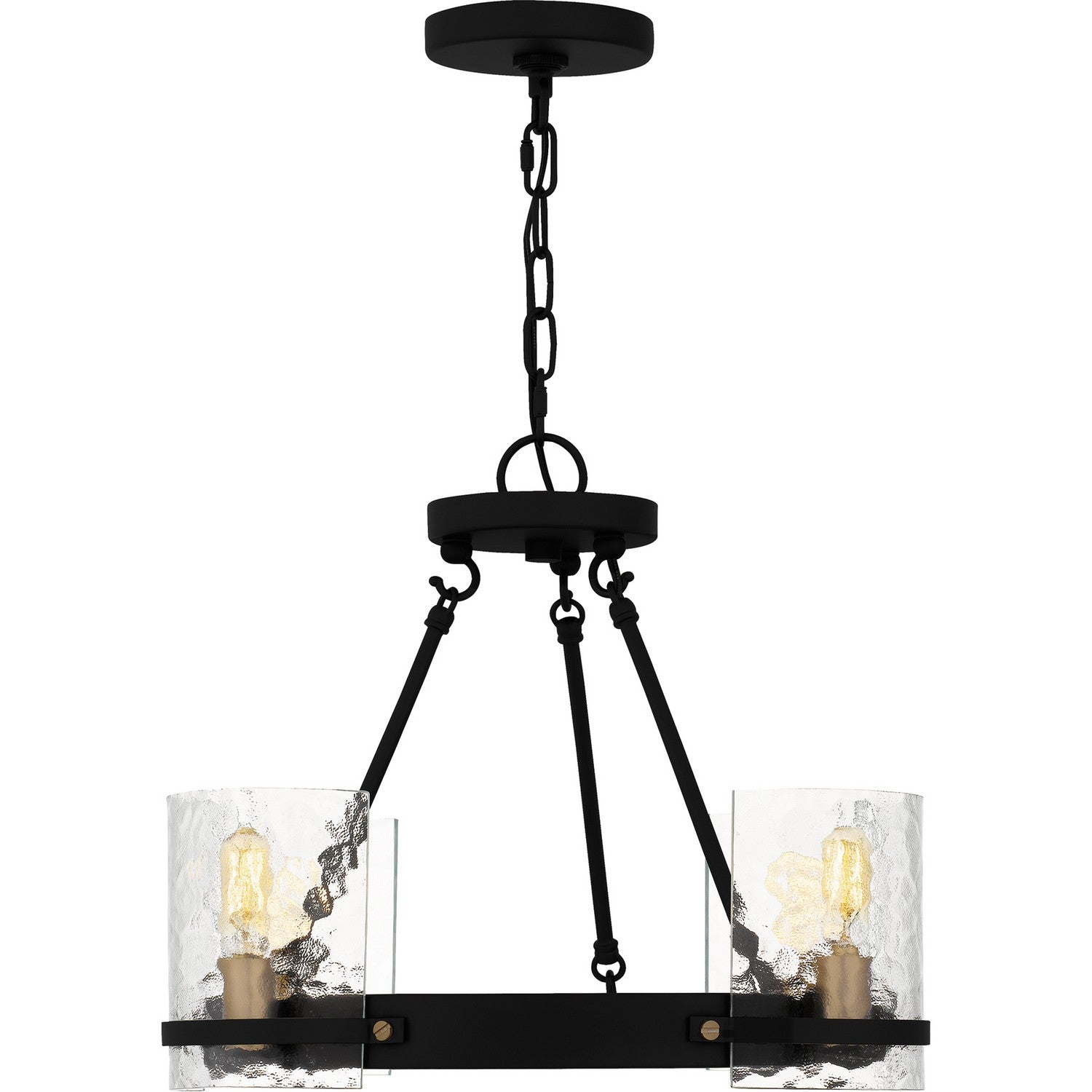 Quoizel - GLC5020MBK - Four Light Chandelier - Gloucester - Matte Black