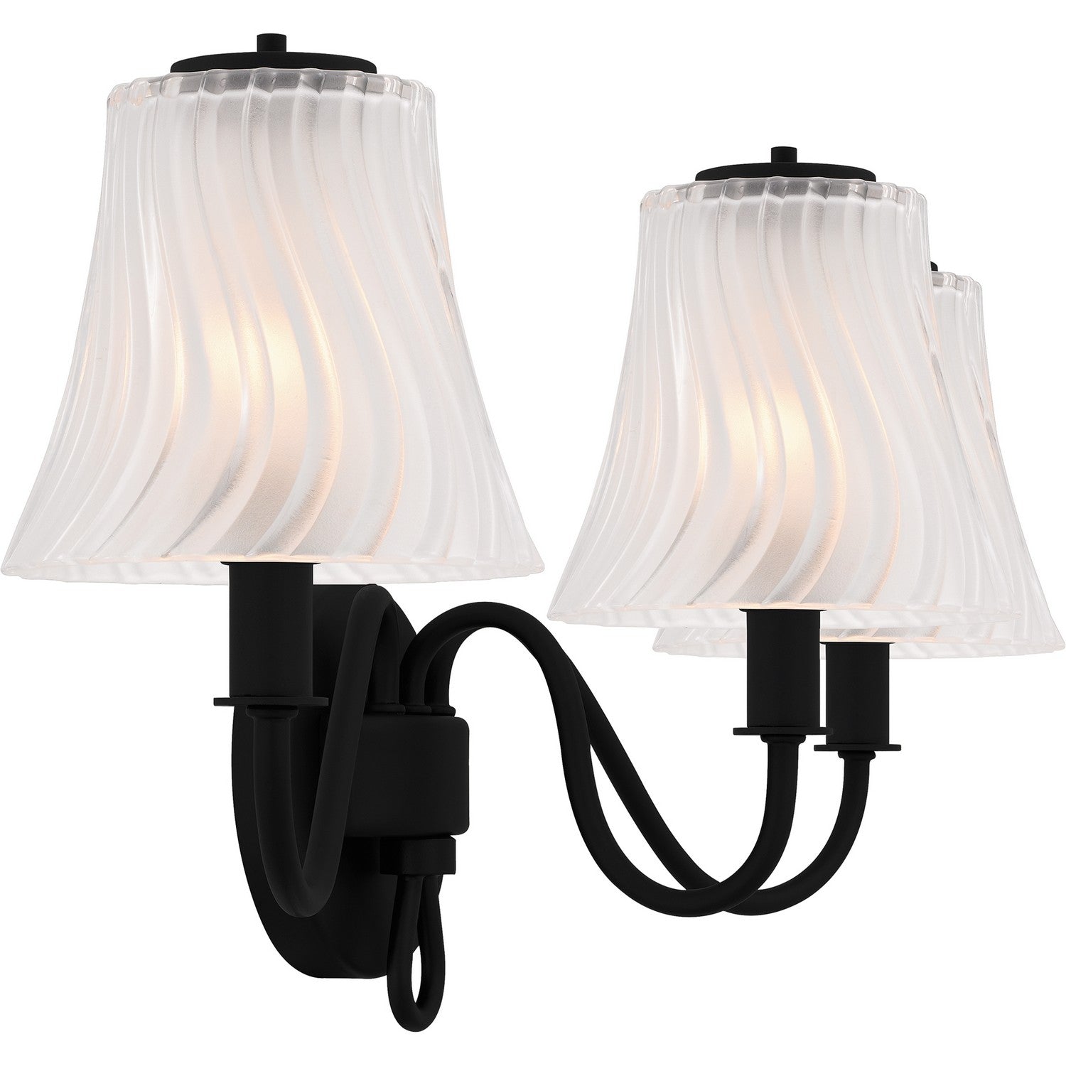 Quoizel - MCK8623MBK - Three Light Bath - McKinney - Matte Black