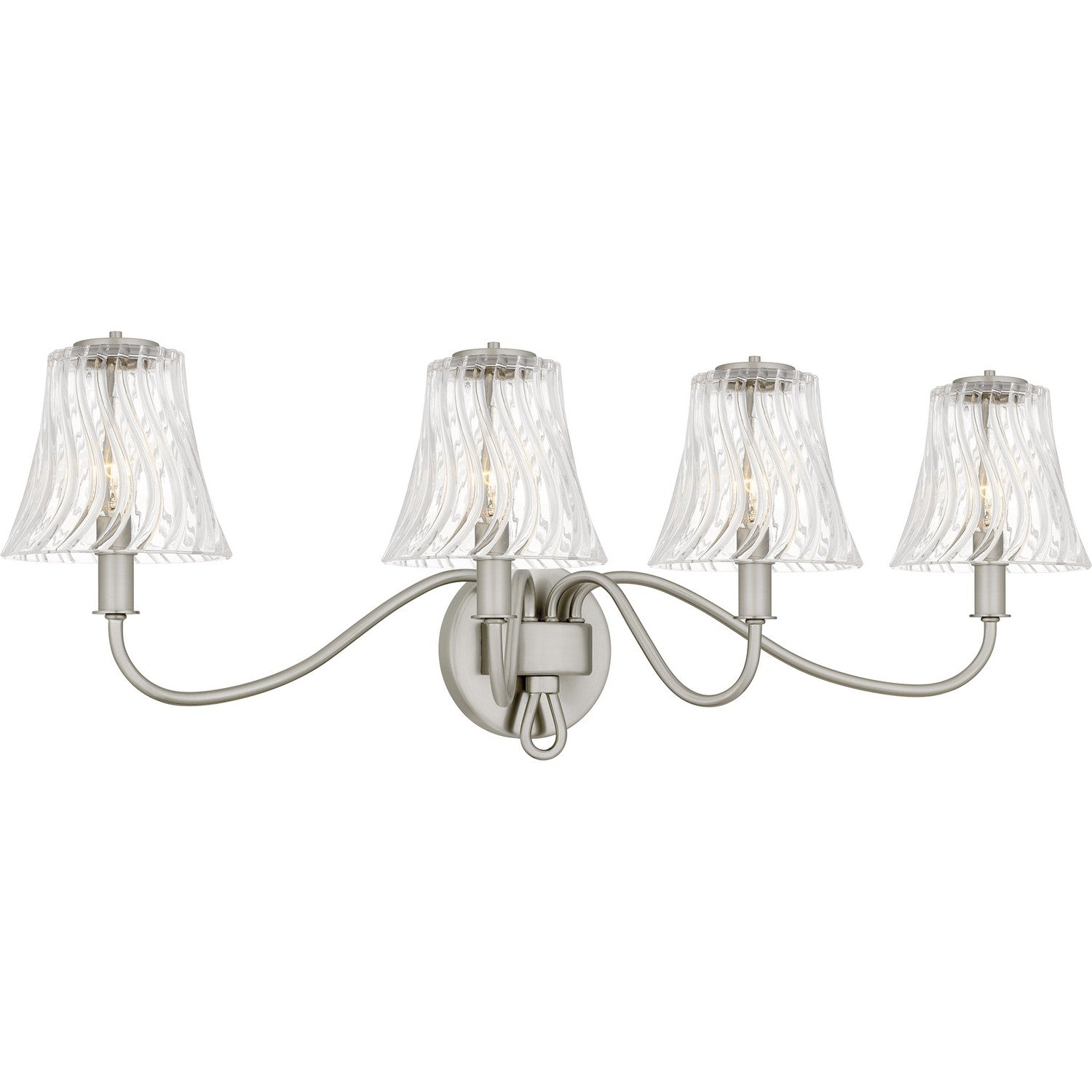 Quoizel - MCK8631BN - Four Light Bath - McKinney - Brushed Nickel