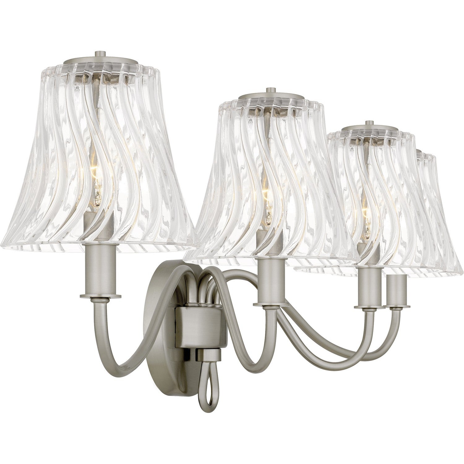 Quoizel - MCK8631BN - Four Light Bath - McKinney - Brushed Nickel
