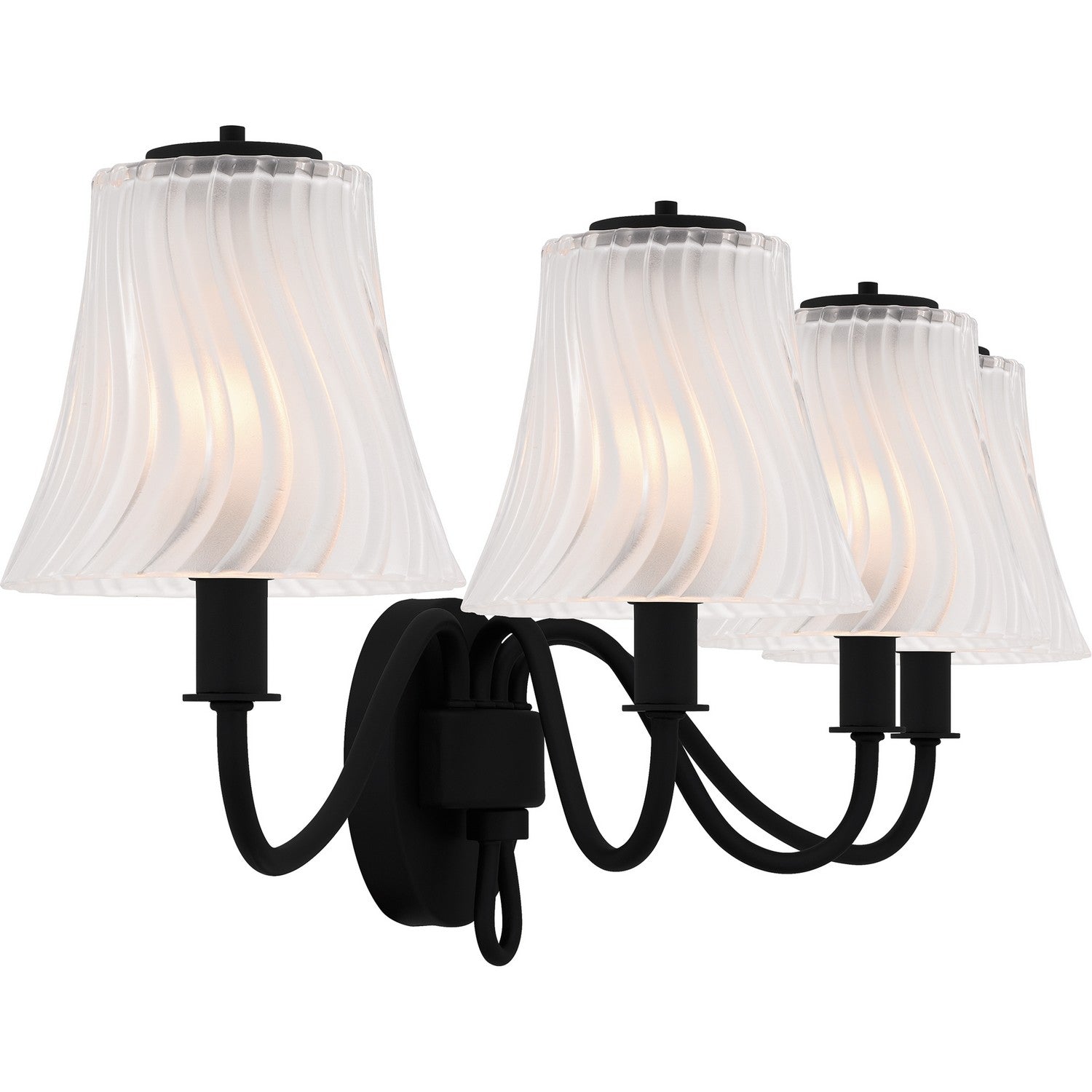 Quoizel - MCK8631MBK - Four Light Bath - McKinney - Matte Black
