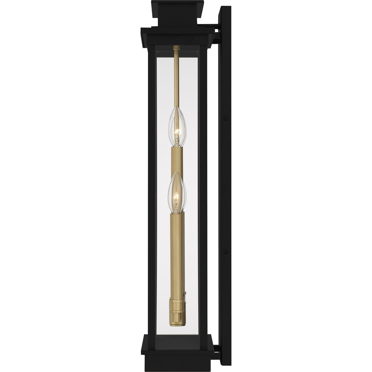 Quoizel - NOE8410MBK - Four Light Outdoor Wall Lantern - Noelle - Matte Black