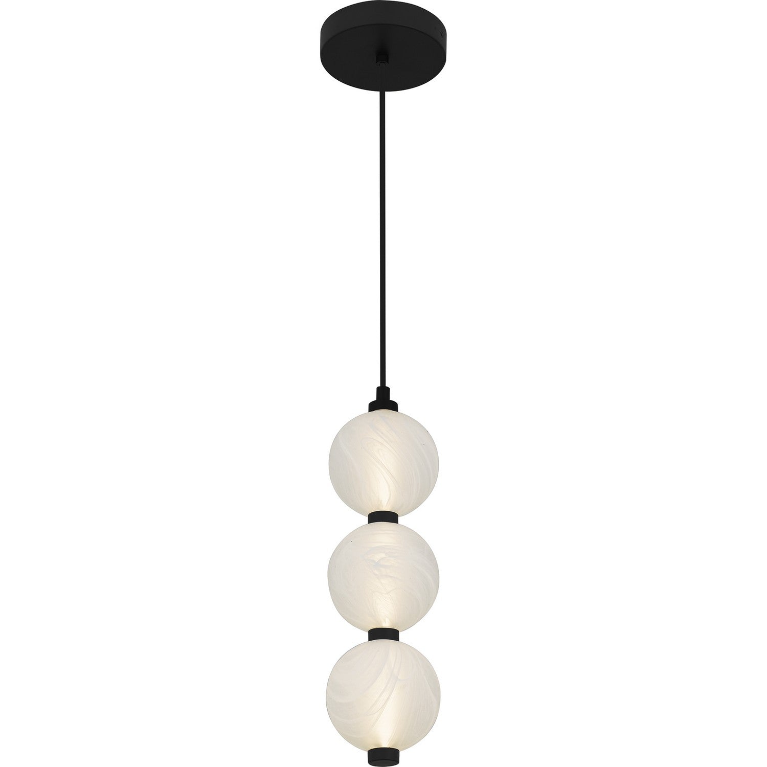 Quoizel - PCCAD1505MBK - LED Mini Pendant - Clarendon - Matte Black