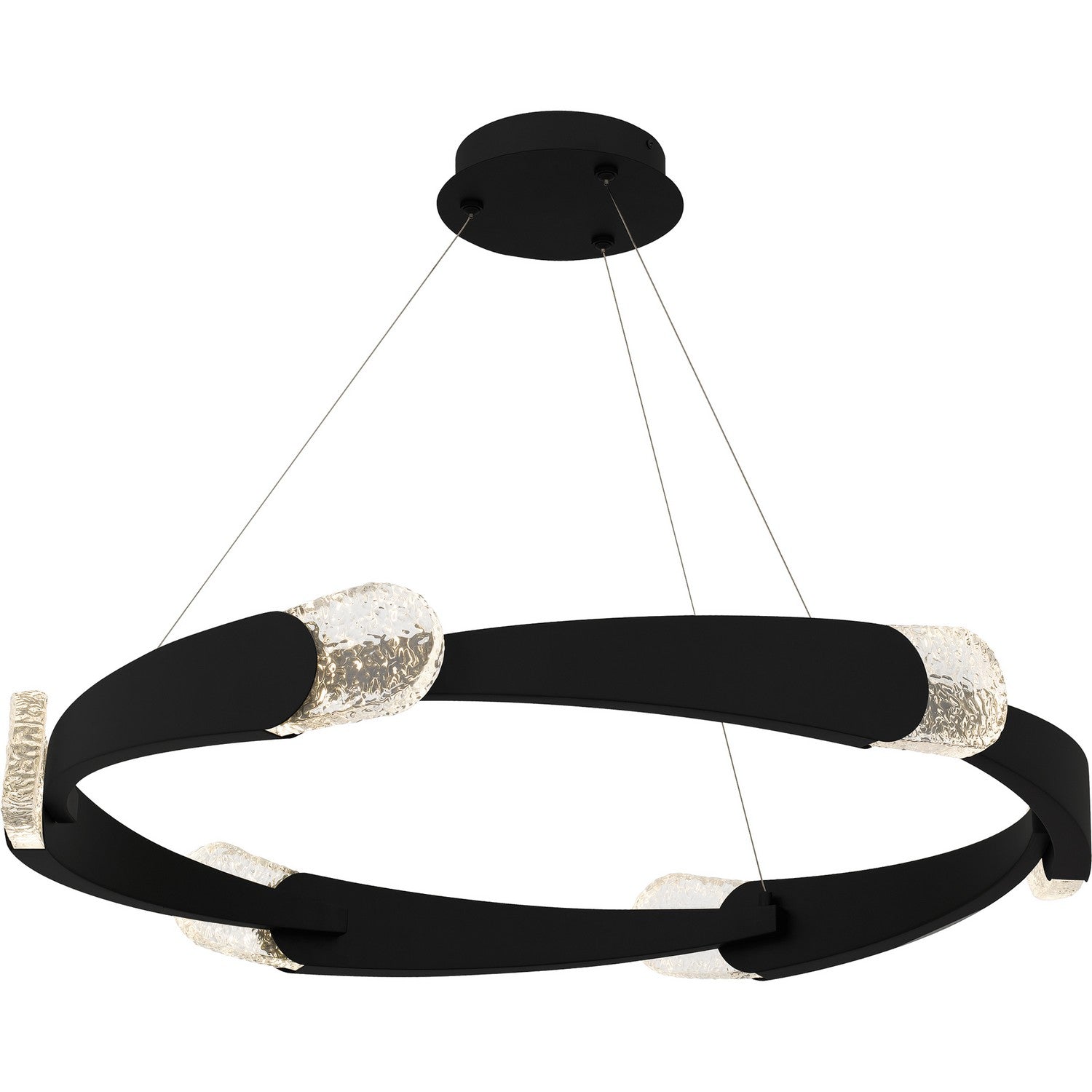 Quoizel - PCSAF2834MBK - LED Pendant - Saffron - Matte Black