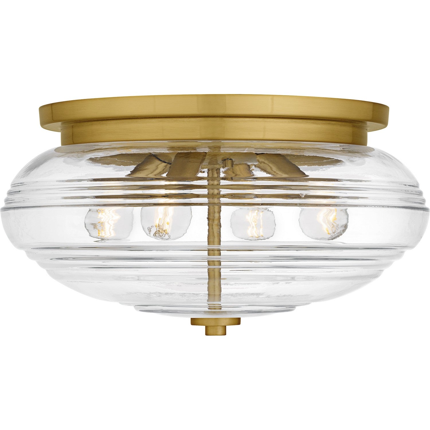 Quoizel - QFL6773BRG - Four Light Flush Mount - Quoizel Flush Mount - Brushed Gold