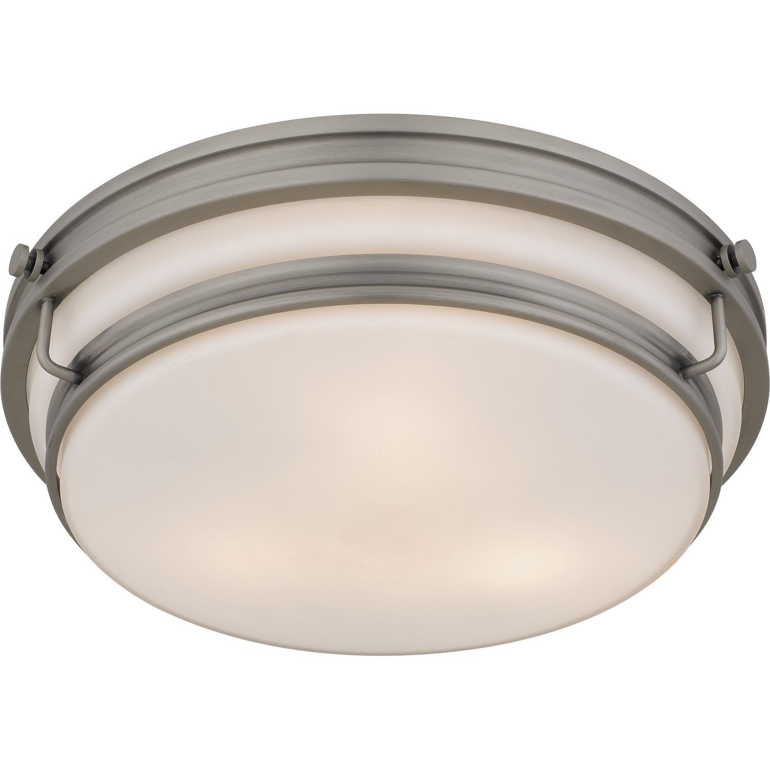 Quoizel - QFL6776AN - Three Light Flush Mount - Quoizel Flush Mount - Antique Nickel