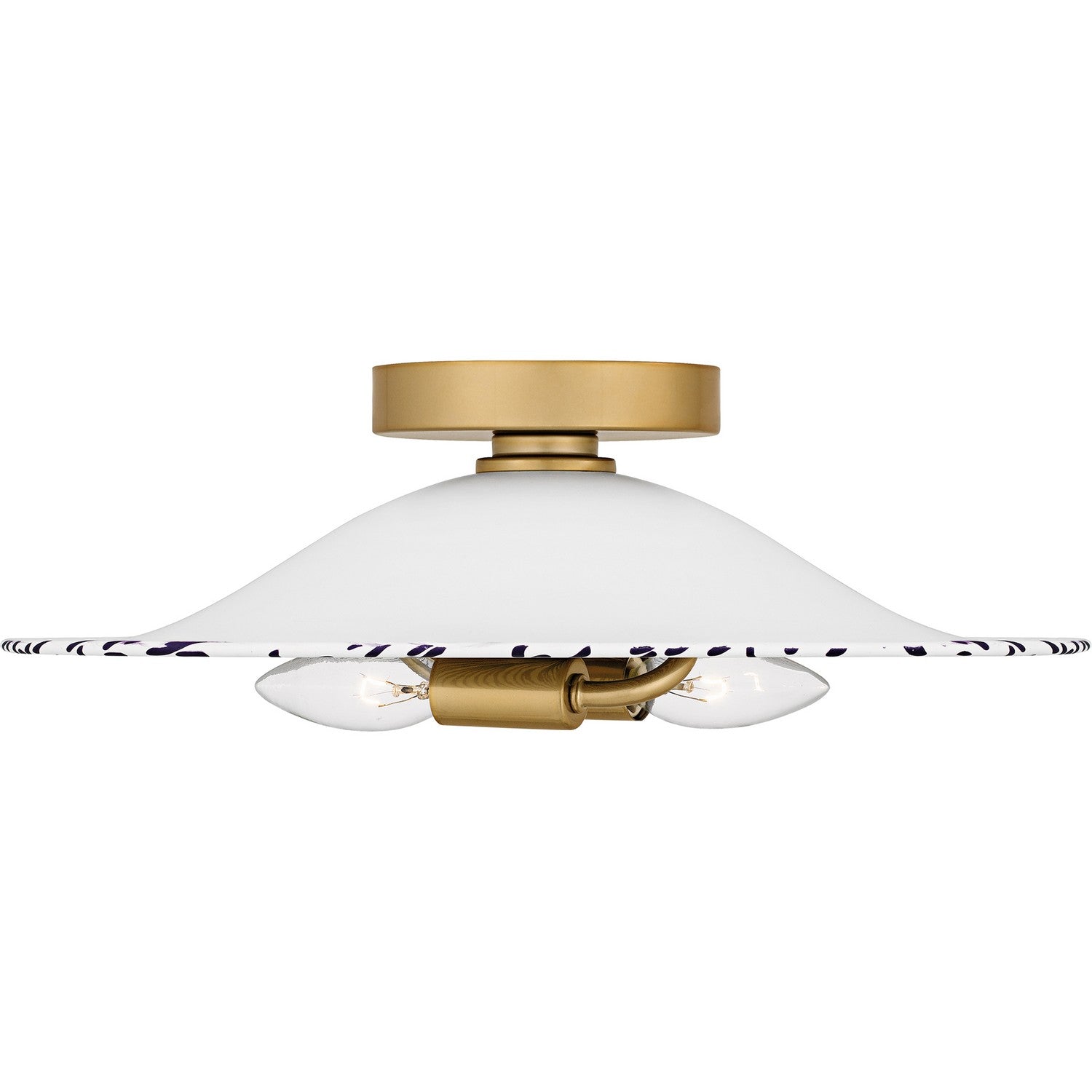 Quoizel - QFL6789LGB - Two Light Flush Mount - Quoizel Flush Mount - Light Gold
