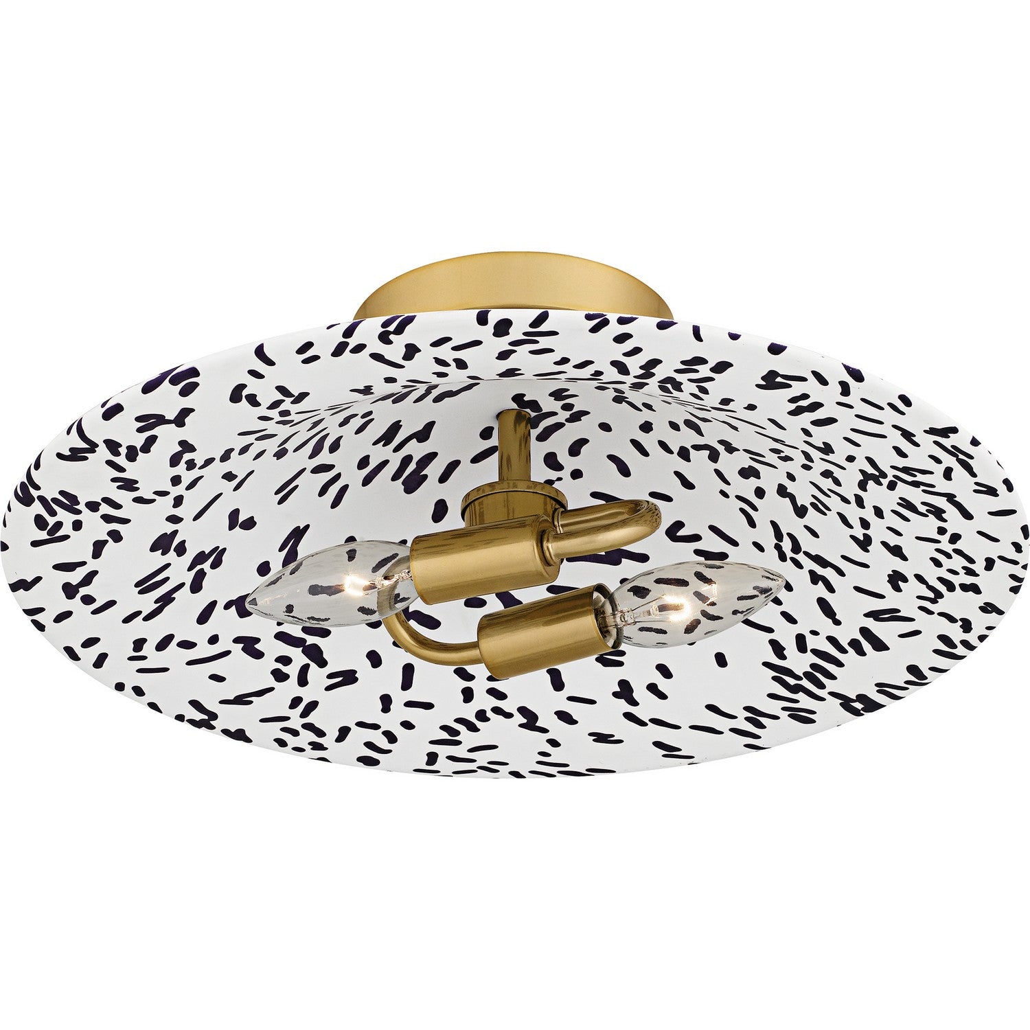 Quoizel - QFL6789LGB - Two Light Flush Mount - Quoizel Flush Mount - Light Gold